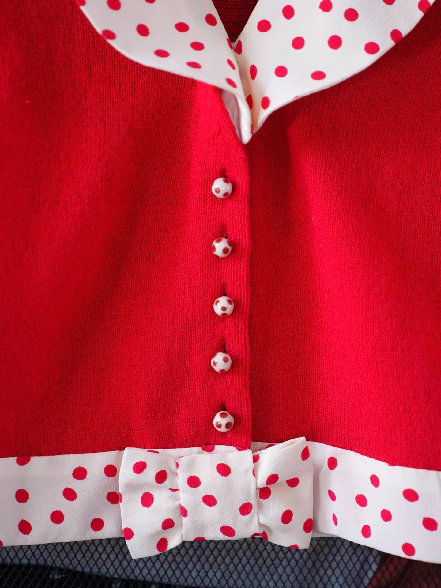 Louis Vuitton LV x Yayoi Kusama Watermelon Red Polka Dot Ladybug Buttons S Size S / US 4 / IT 40 - 5 Thumbnail