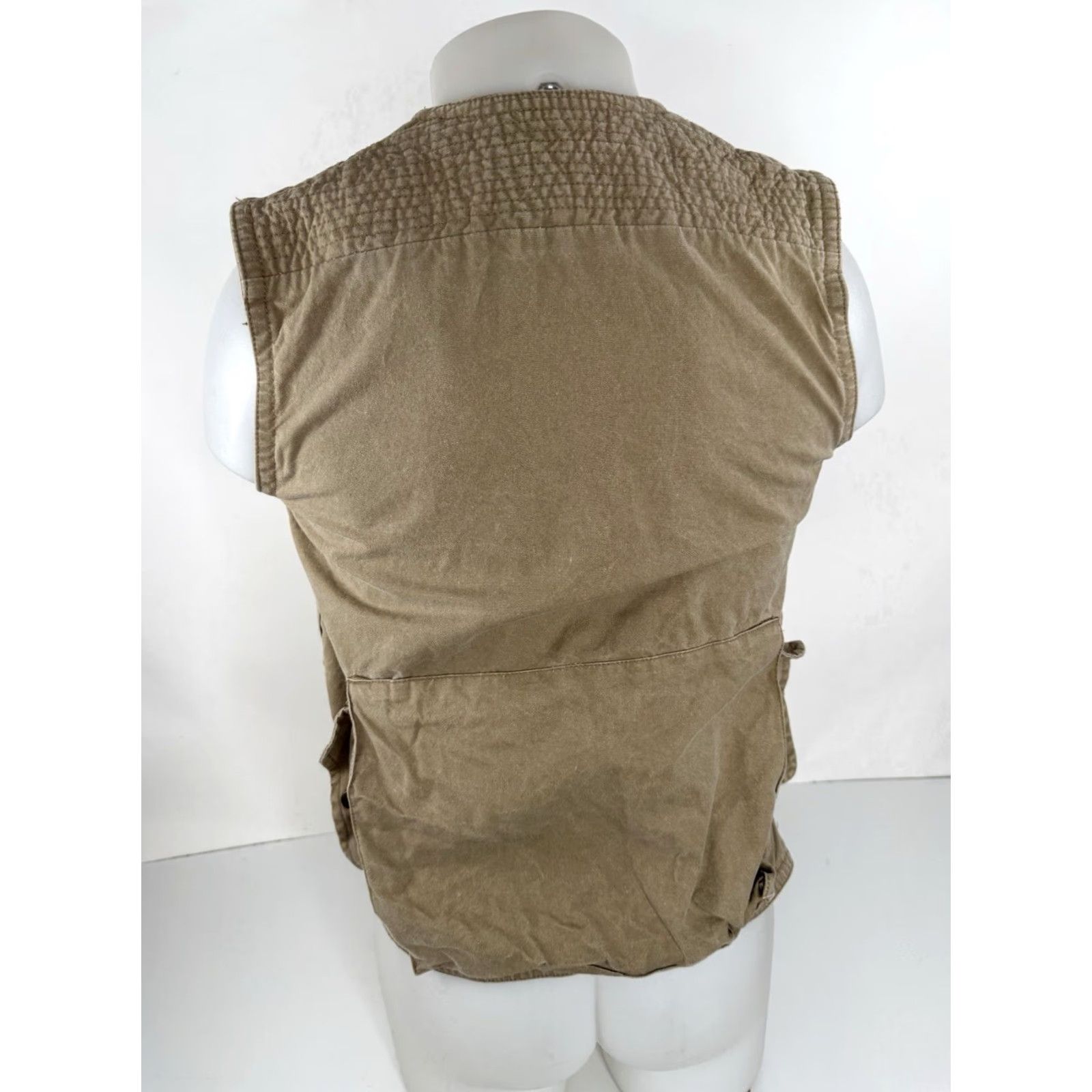 Banana Republic BANANA REPUBLIC HONG KONG Vintage Mens S Classic SAFARI Vest Shirt Mens S Khaki Vest Size US S / EU 44-46 / 1 - 4 Thumbnail