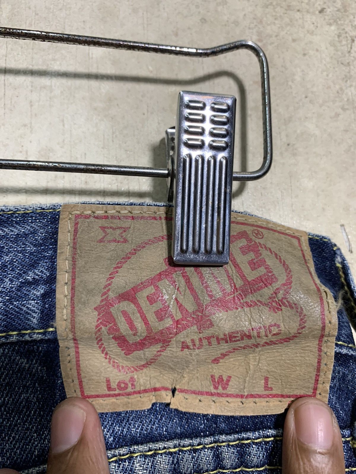 Denime 🔥DENIME JAPAN DISTRESSED JEANS W32 Size US 32 / EU 48 - 10 Thumbnail