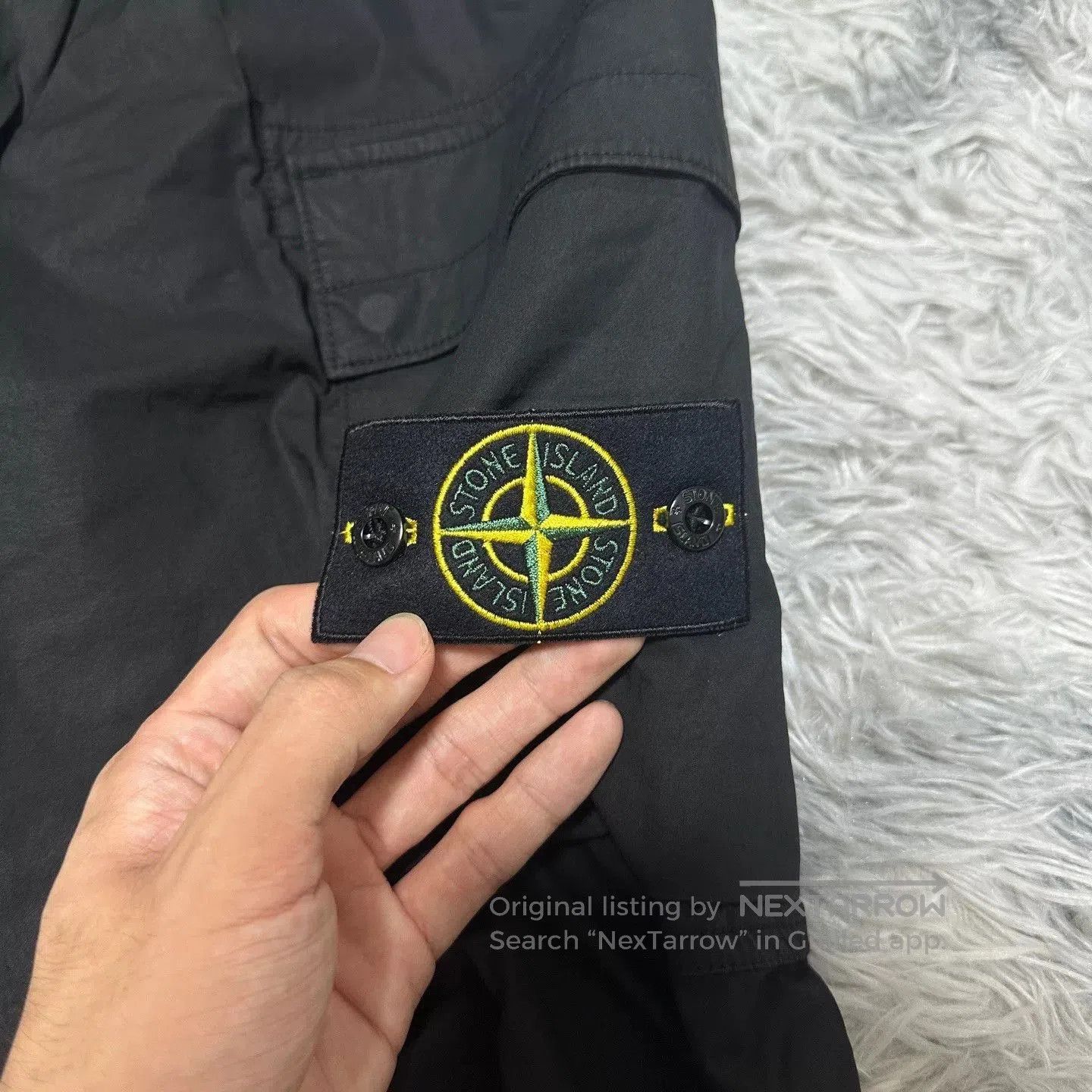 Stone Island black cargo pants by stone island. Size US 32 / EU 48 - 3 Thumbnail