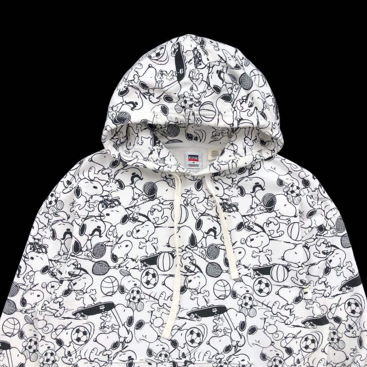 Levi's Levi's X Peanuts Relaxed Hoodie Snoopy All Over Print Size US M / EU 48-50 / 2 - 6 Thumbnail