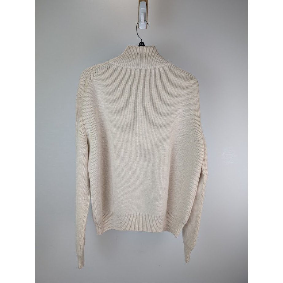 Tom Ford o1rshd1 Knitwear Button Sweater in Ivory Size US XL / EU 56 / 4 - 9 Thumbnail