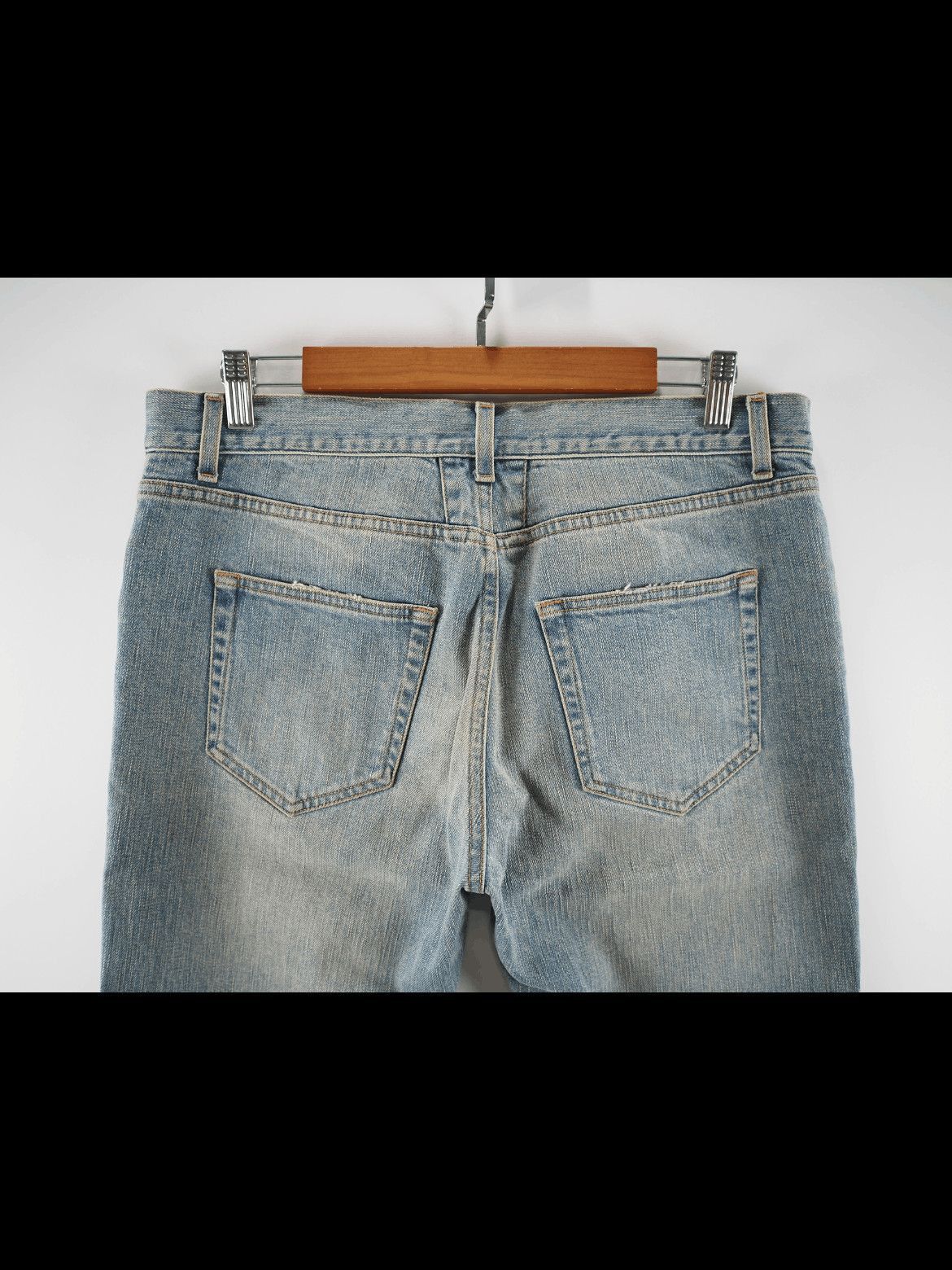 Saint Laurent Paris Saint laurent Paris FW16 knee cutting jeans - DMC-2508 Size US 32 / EU 48 - 4 Thumbnail