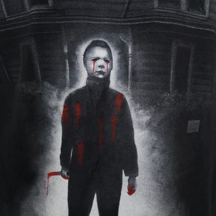 Other Halloween T Shirt Mens Size Medium Black Michael Myers Size US M / EU 48-50 / 2 - 2 Thumbnail