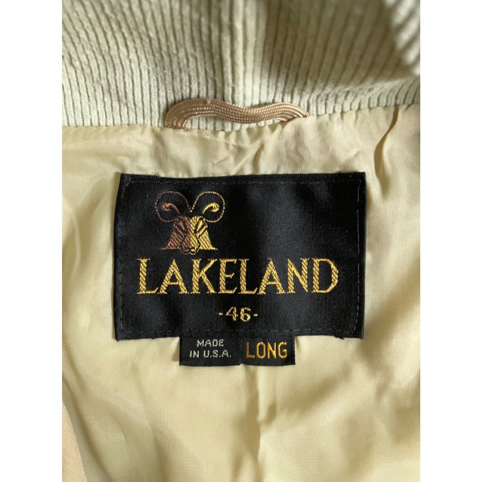 Vintage VINTAGE Lakeland Windbreaker Jacket Mens 46 Long 2XL Tall Beige Cotton Lightweight Fall Winter Size US S / EU 44-46 / 1 - 3 Thumbnail