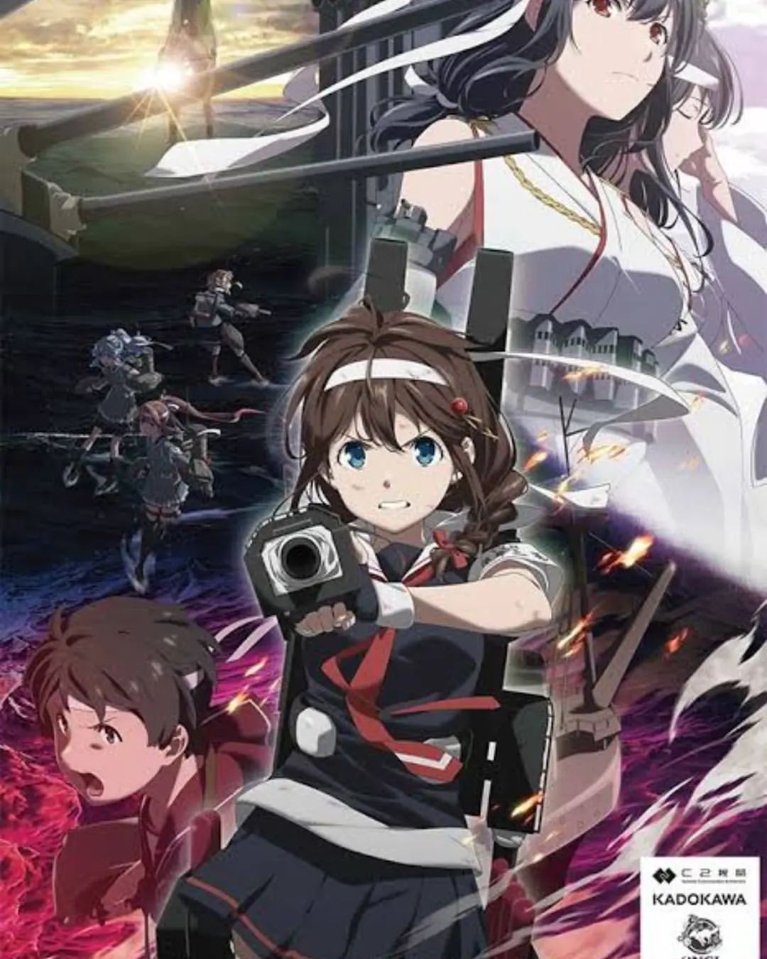 Anime Kantai Collection Kongou Half All Over PrintAnime Tees Cospa Size US M / EU 48-50 / 2 - 4 Thumbnail