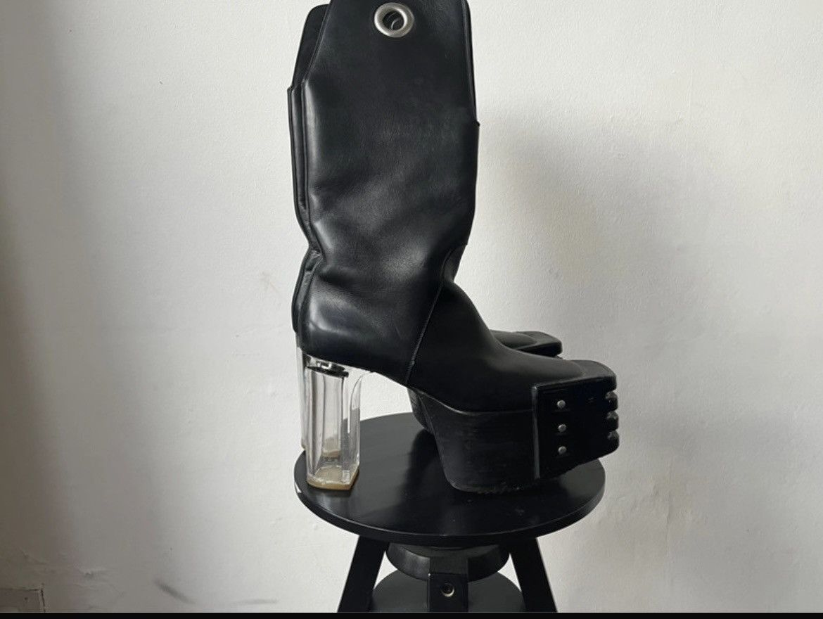 Rick Owens Rick Owens Kowboy Grill Platform Boots Size US 8.5 / IT 38.5 - 4 Thumbnail