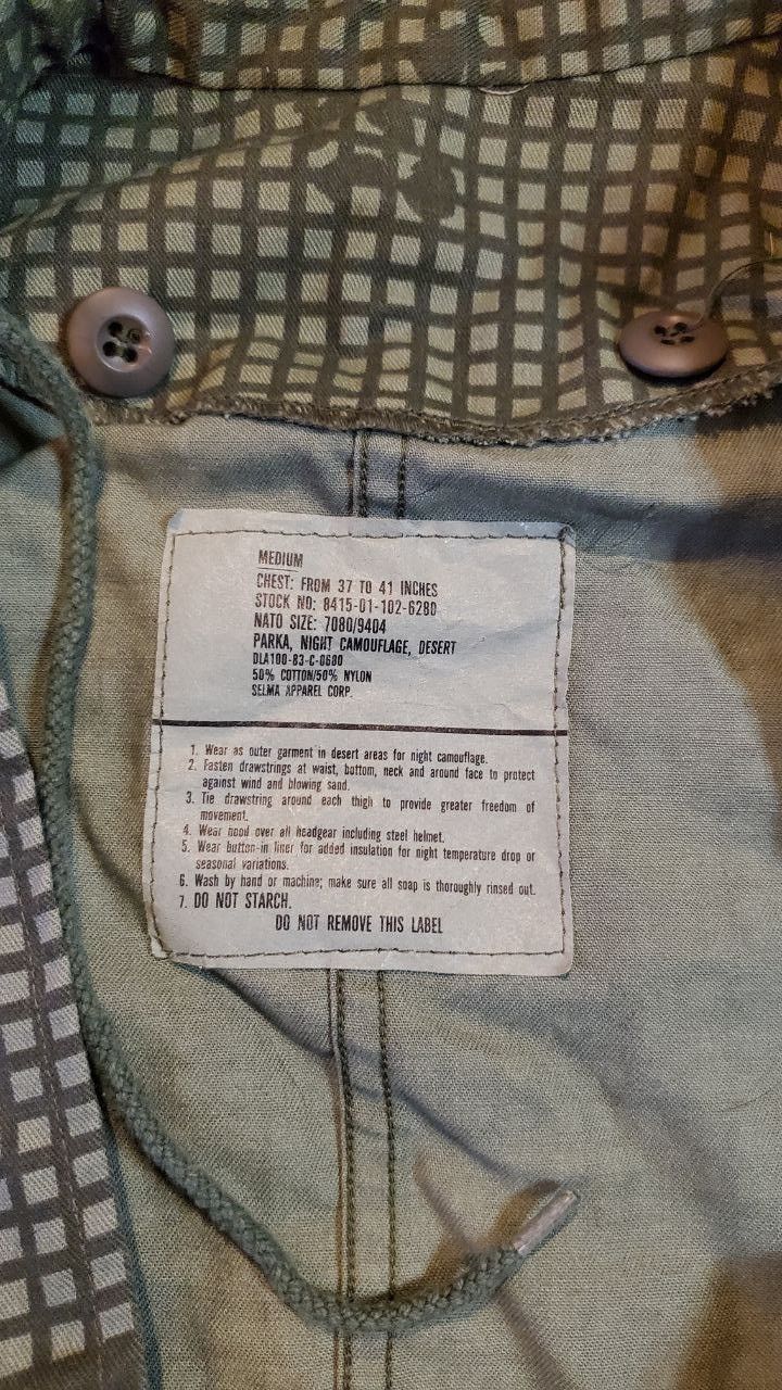 Other Desert Night Camo Parka Medium DNC Surplus Size US M / EU 48-50 / 2 - 2 Thumbnail