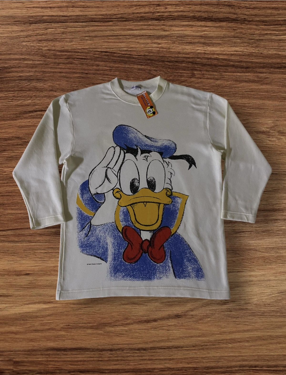 Disney × Japanese Brand × Vintage Vintage Disney Donald Duck Pajamas Crewneck/Sweatshirt Size US L / EU 52-54 / 3 - 1 Thumbnail