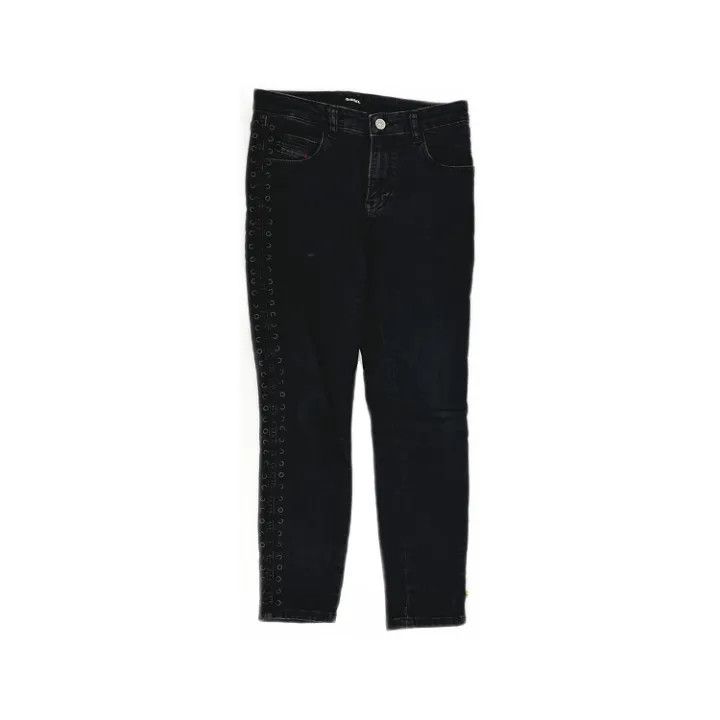 Diesel Diesel Casual Solid Straight Pants 0079 Size US 28 / EU 44 - 1 Thumbnail