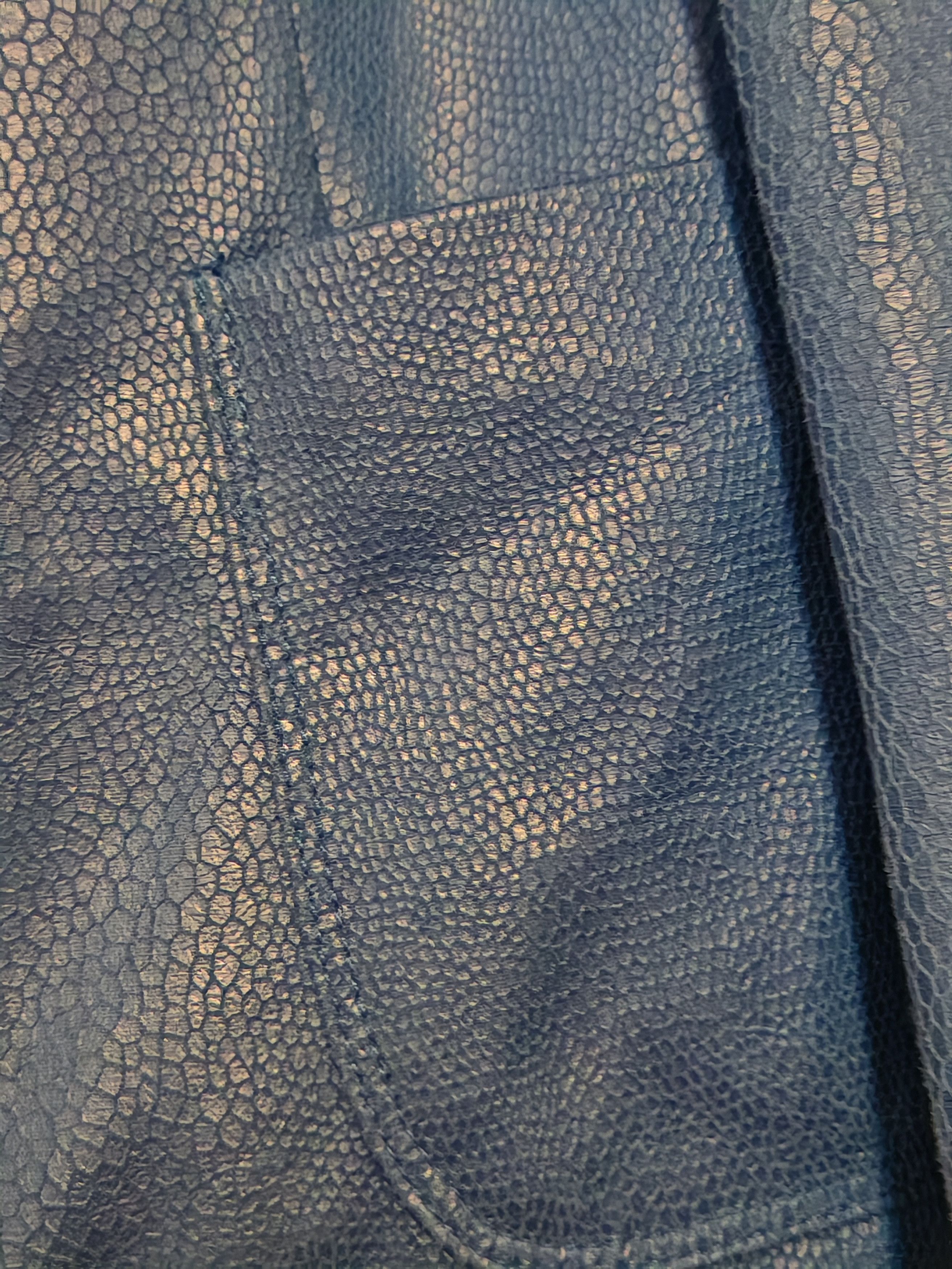 Vintage Vintage Snakeskin Effect Freda Blazer Size M / US 6-8 / IT 42-44 - 2 Thumbnail