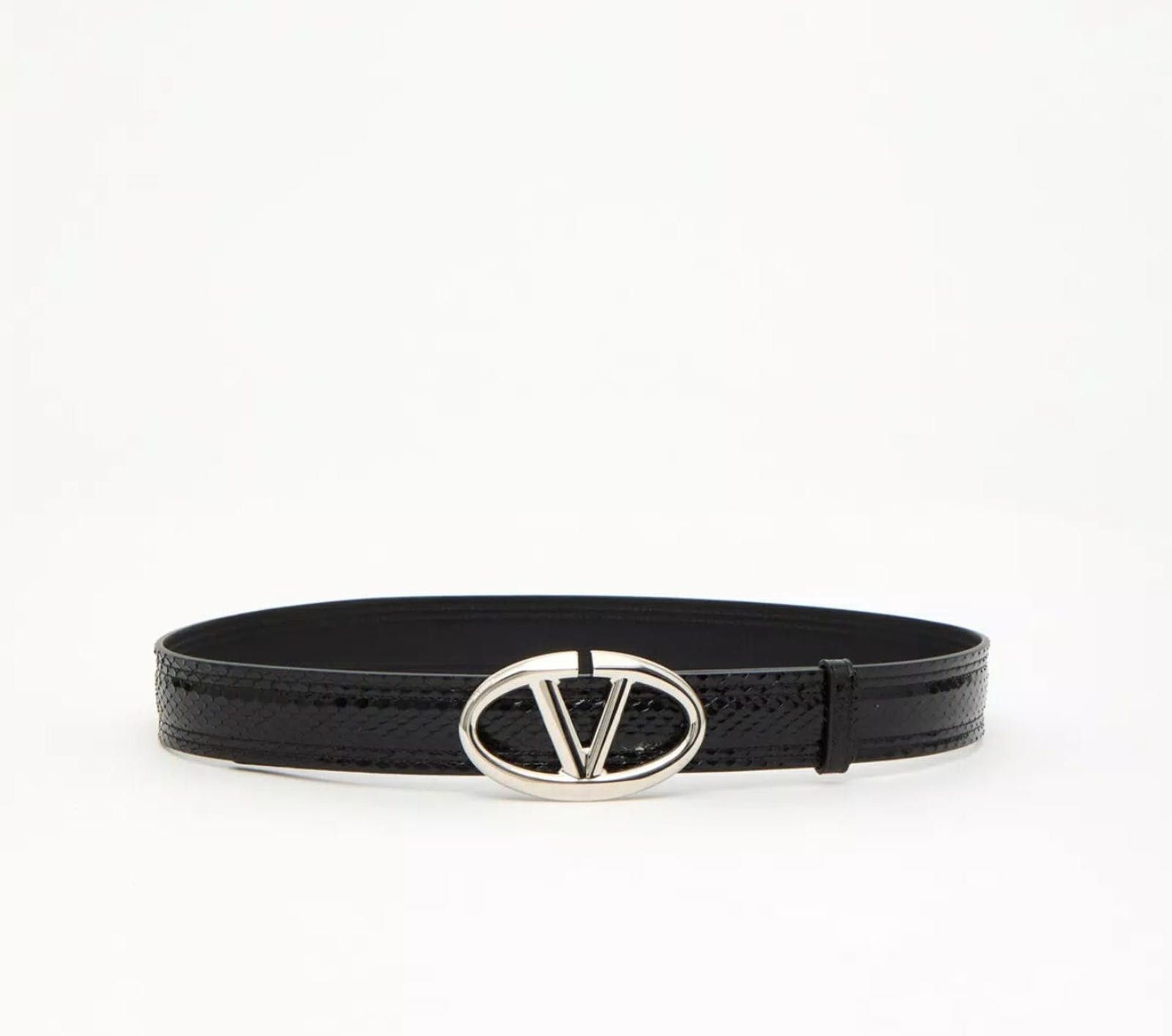 Valentino Valentino Vlogo leather belt size 80 Size ONE SIZE - 2 Thumbnail
