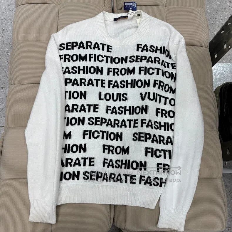 Louis Vuitton Louis Vuitton Show style monogram logo chunky knit sweater Size US S / EU 44-46 / 1 - 1 Thumbnail