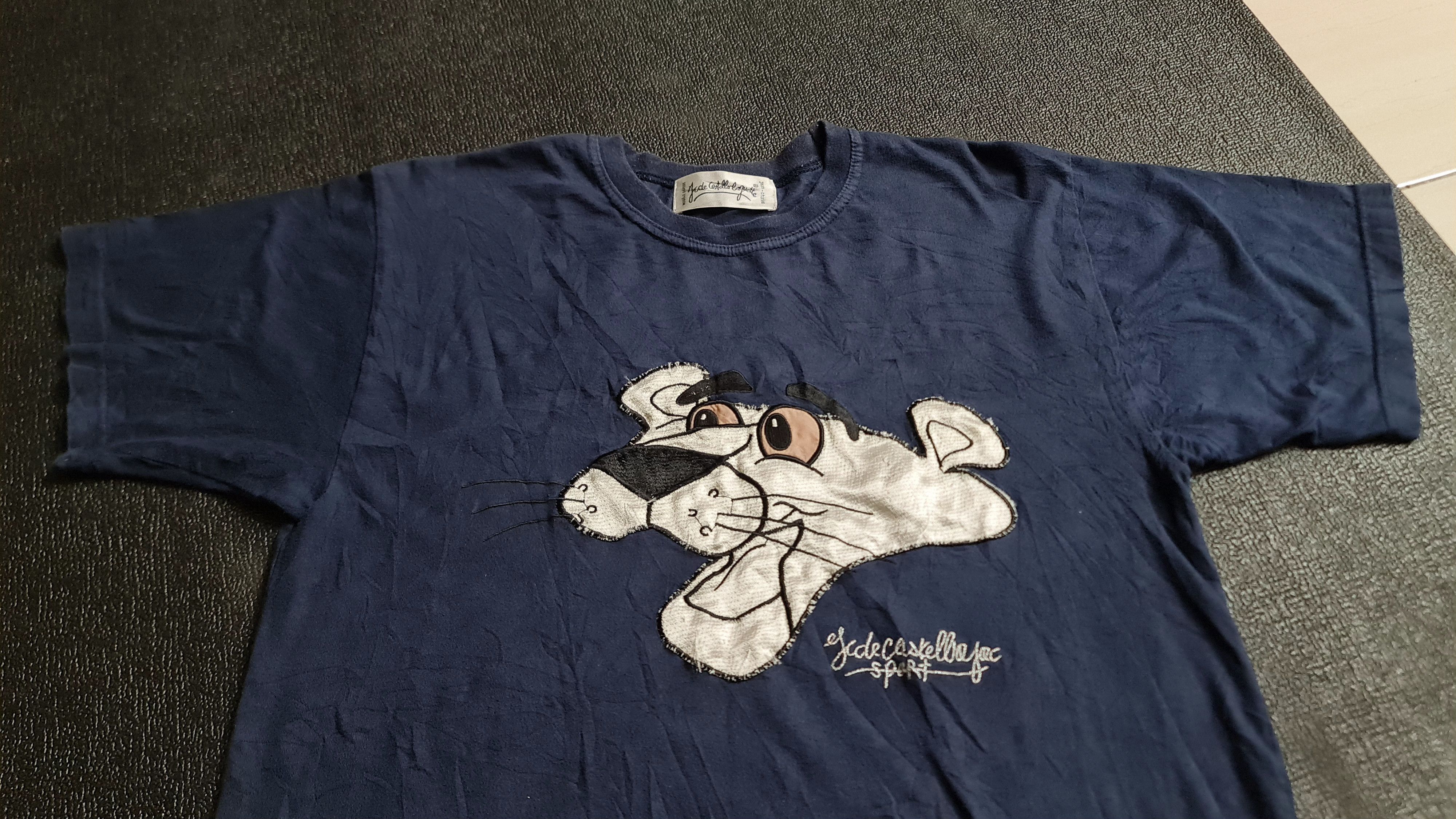 Jean Charles De Castelbajac × Vintage JC DE CASTELBAJAC Italy Embroidered Pink Panther Size US L / EU 52-54 / 3 - 9 Thumbnail
