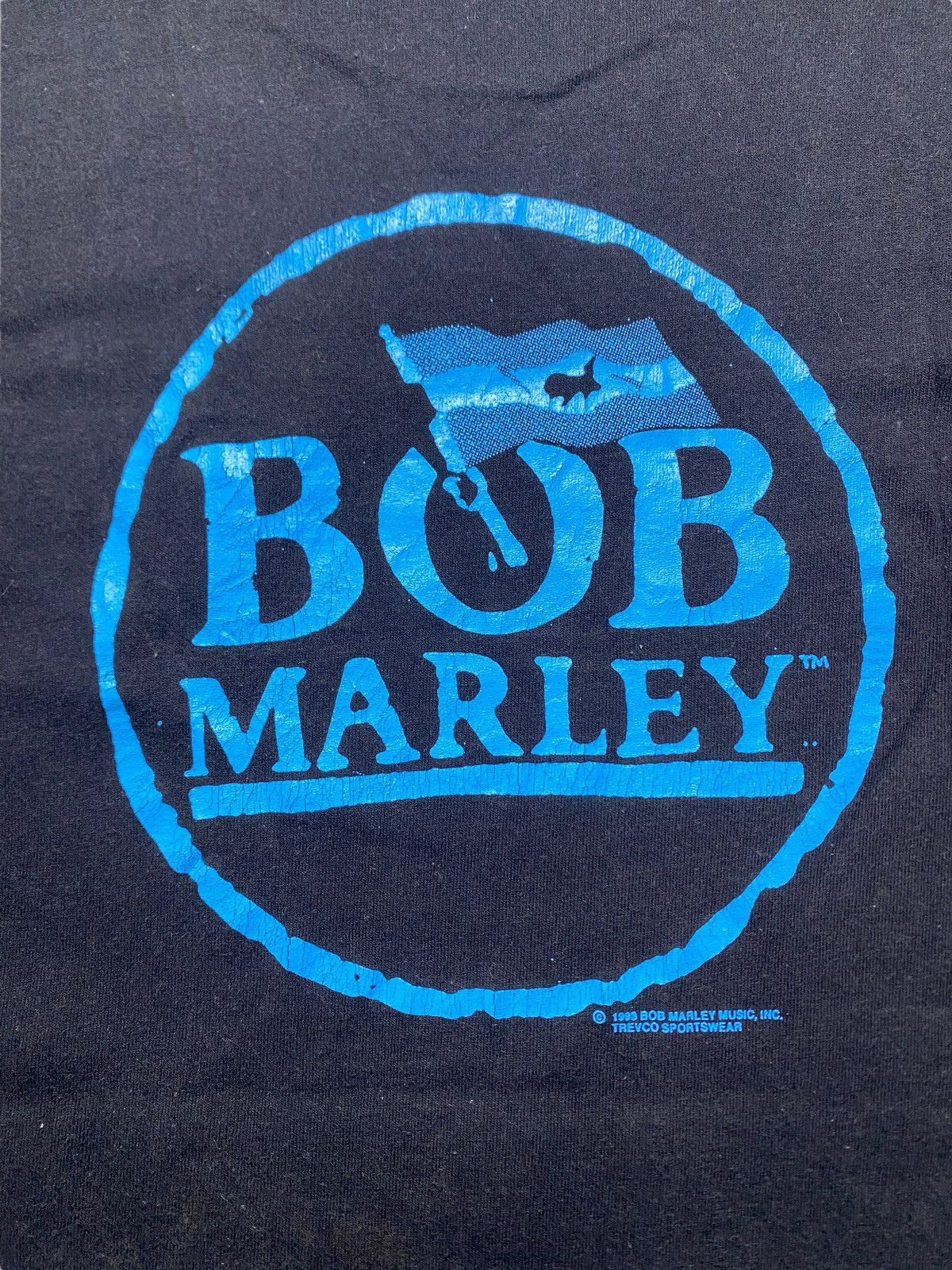 Bob Marley VINTAGE BOB MARLEY WAKE UP LIVE RAGGAE 90s TOUR PROMO TEE Size US M / EU 48-50 / 2 - 11 Thumbnail