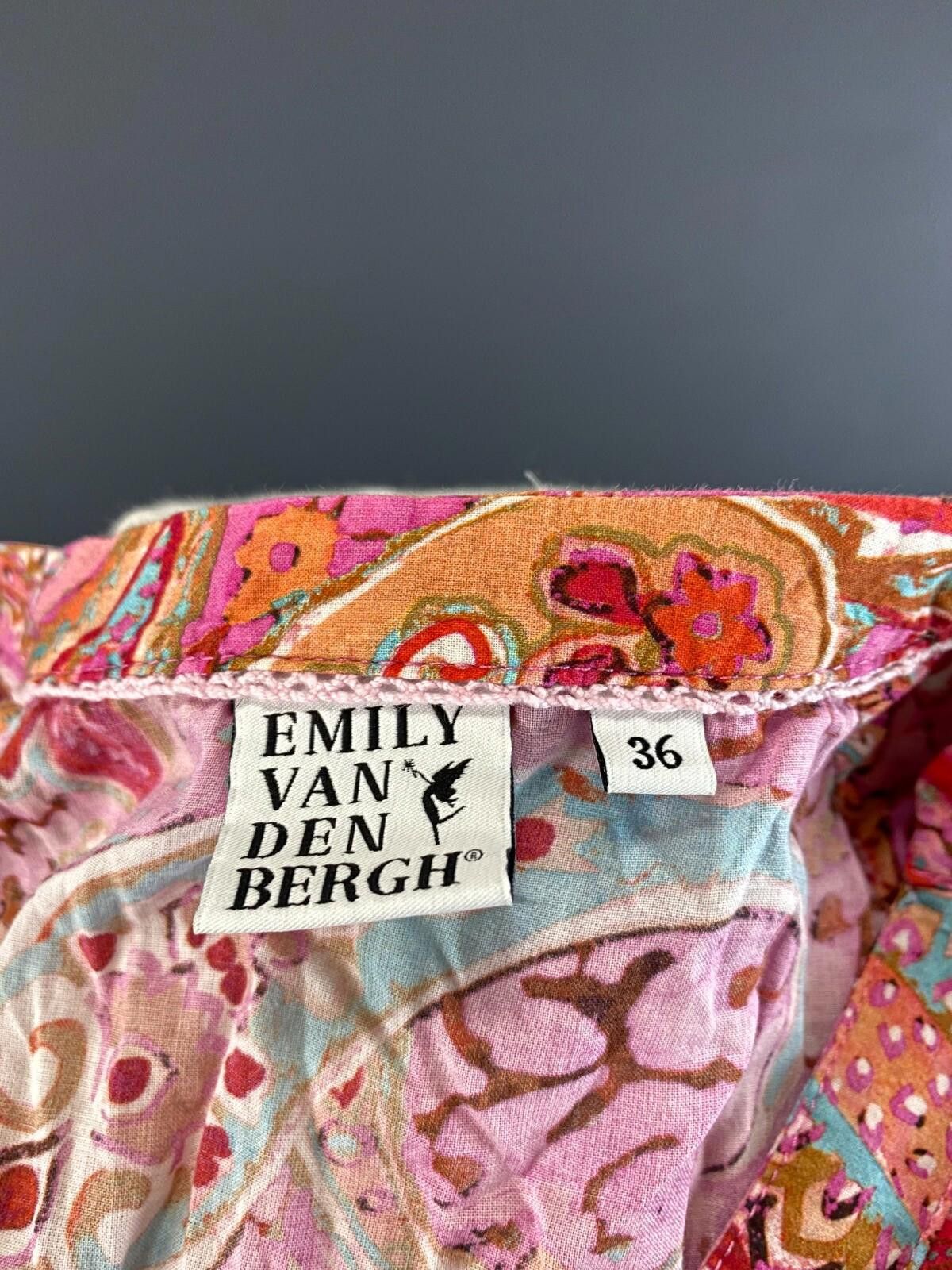 Designer Emily Van Den Bergh Multicolor Paisley Shirt Sz 36 / S Size M / US 6-8 / IT 42-44 - 11 Thumbnail