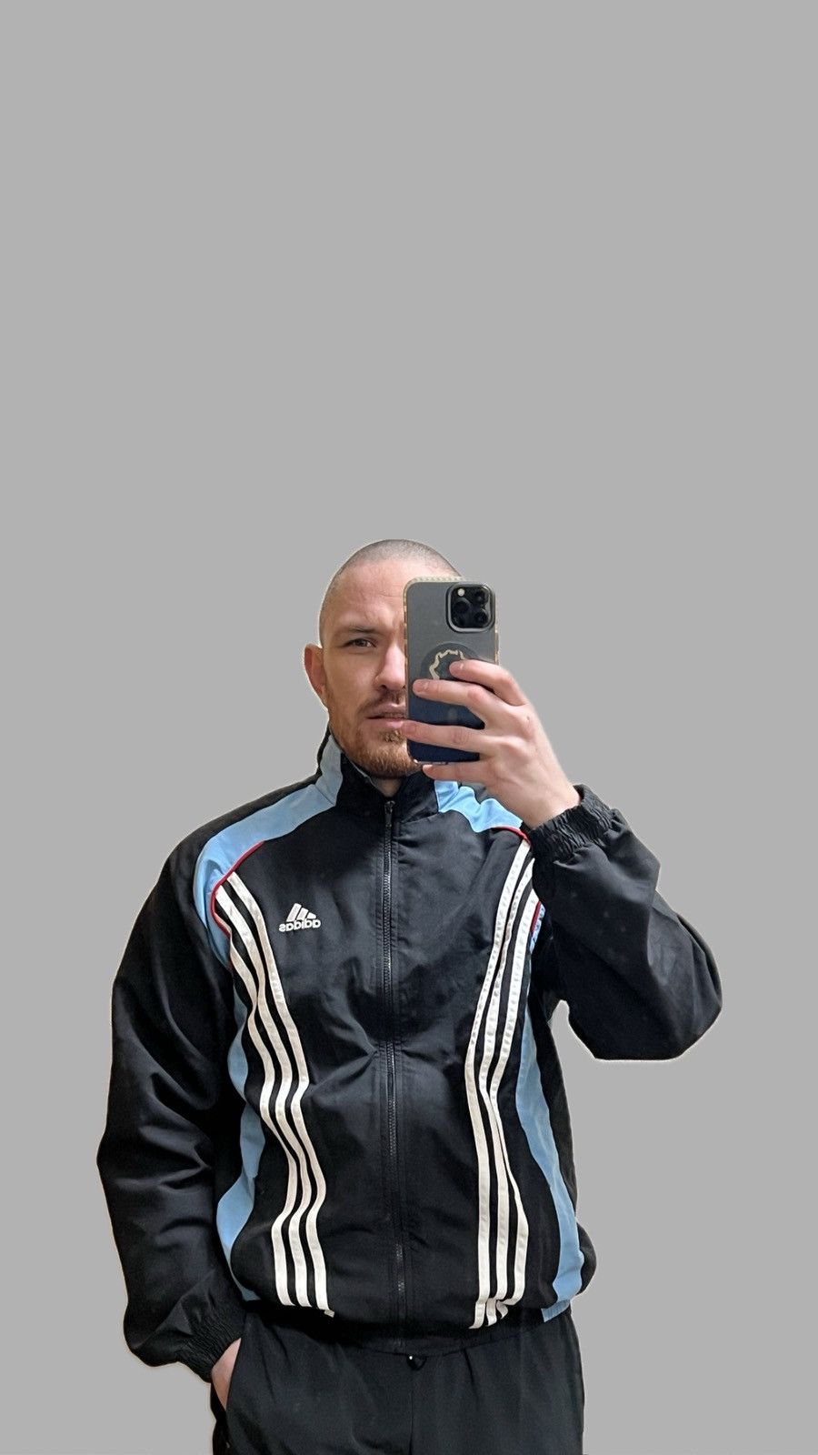 Adidas Vintage adidas men’s track jacket Size US L / EU 52-54 / 3 - 2 Thumbnail