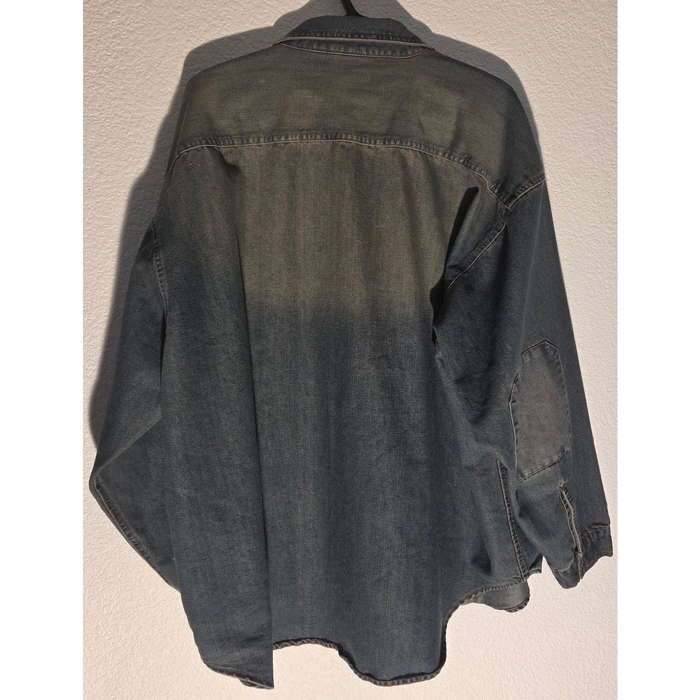 Bugle Boy Vintage Bugle Boy Blue Jean Shirt - Men's XXL Size US XXL / EU 58 / 5 - 6 Thumbnail