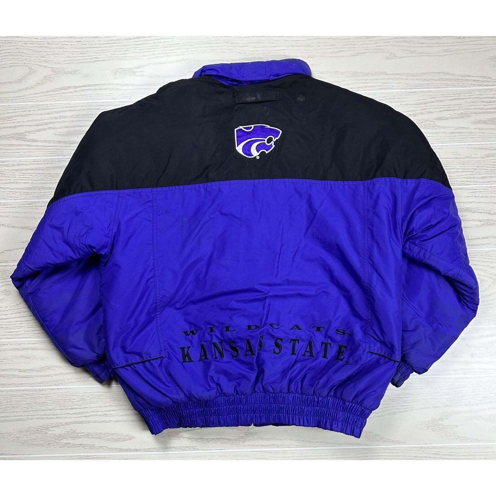 Logo Athletic × NCAA Vintage Kansas State Wildcats Logo Athletic Jacket Size US L / EU 52-54 / 3 - 4 Thumbnail