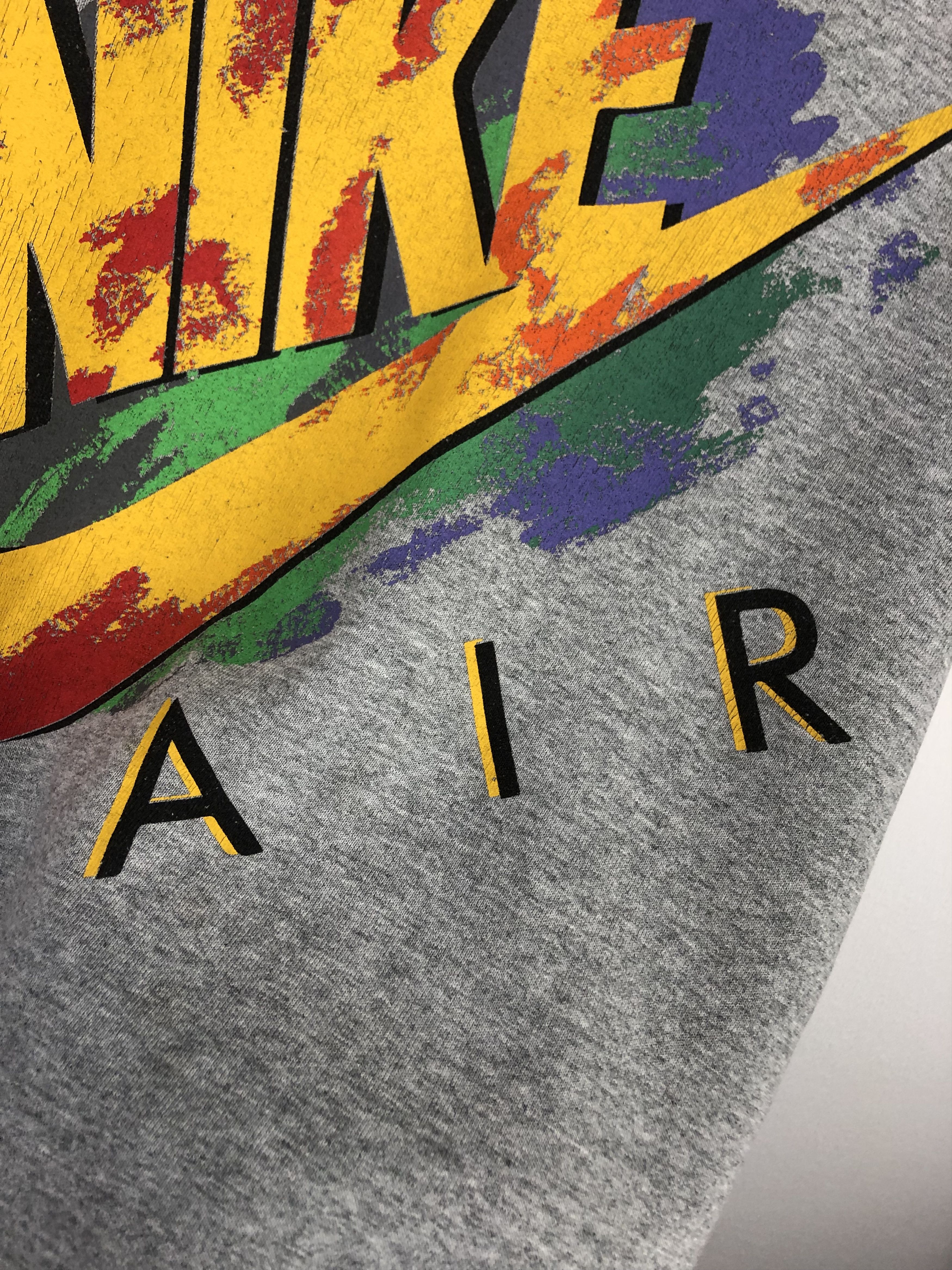 Nike Vintage 90's Nike AIR Jordan Sweatshirt Over Print Crewneck Size US L / EU 52-54 / 3 - 4 Thumbnail