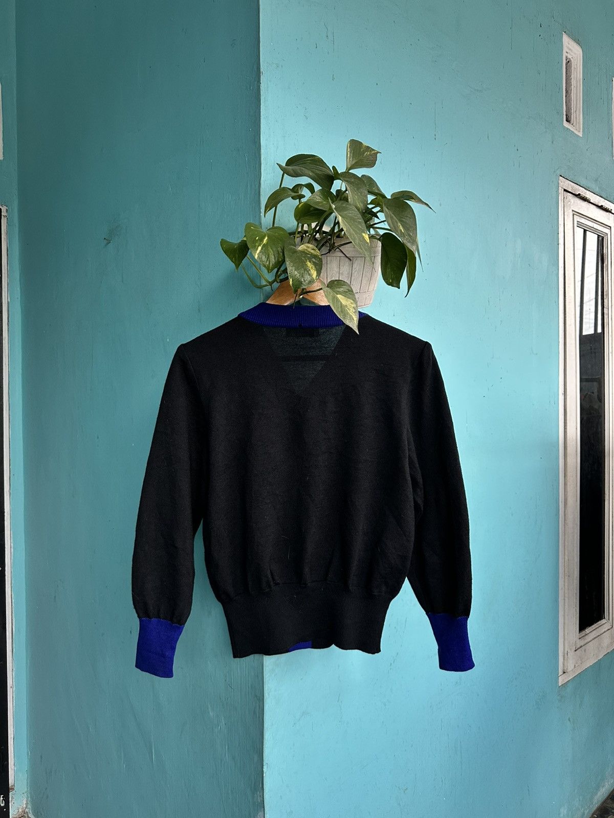 Vintage × Yves Saint Laurent Vintage Yves Saint Laurent Cardigan KnitWear Size M / US 6-8 / IT 42-44 - 2 Thumbnail