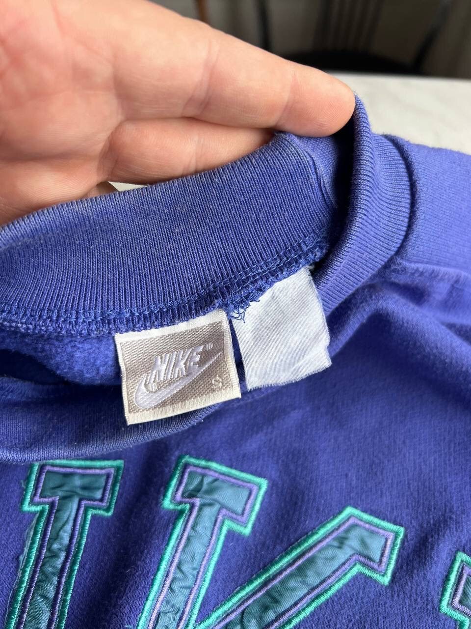 Nike Vintage 80s Nike Spell Out Logo Sweatshirt Crewneck 1980's Size US M / EU 48-50 / 2 - 4 Thumbnail