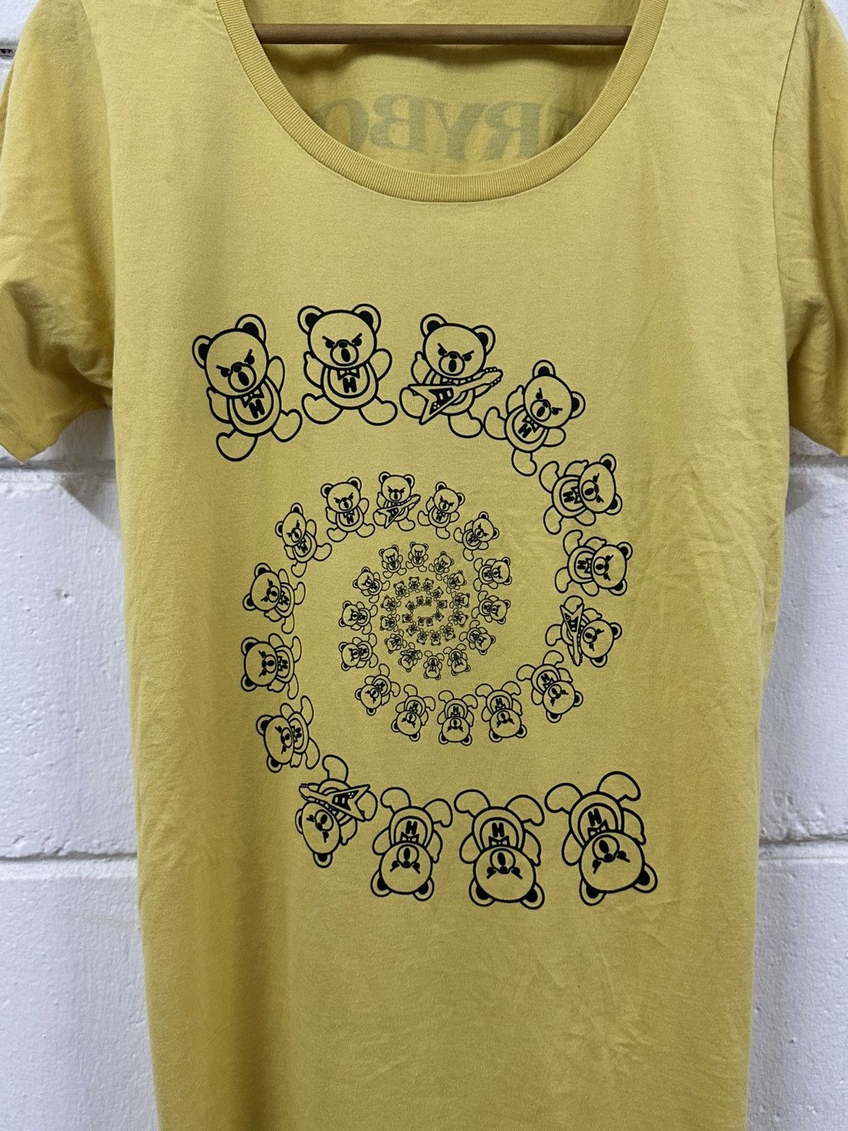 Hysteric Glamour Hysteric Glamour “Everybody Must Get Stoned” Bear T-Shirt Size US S / EU 44-46 / 1 - 4 Thumbnail