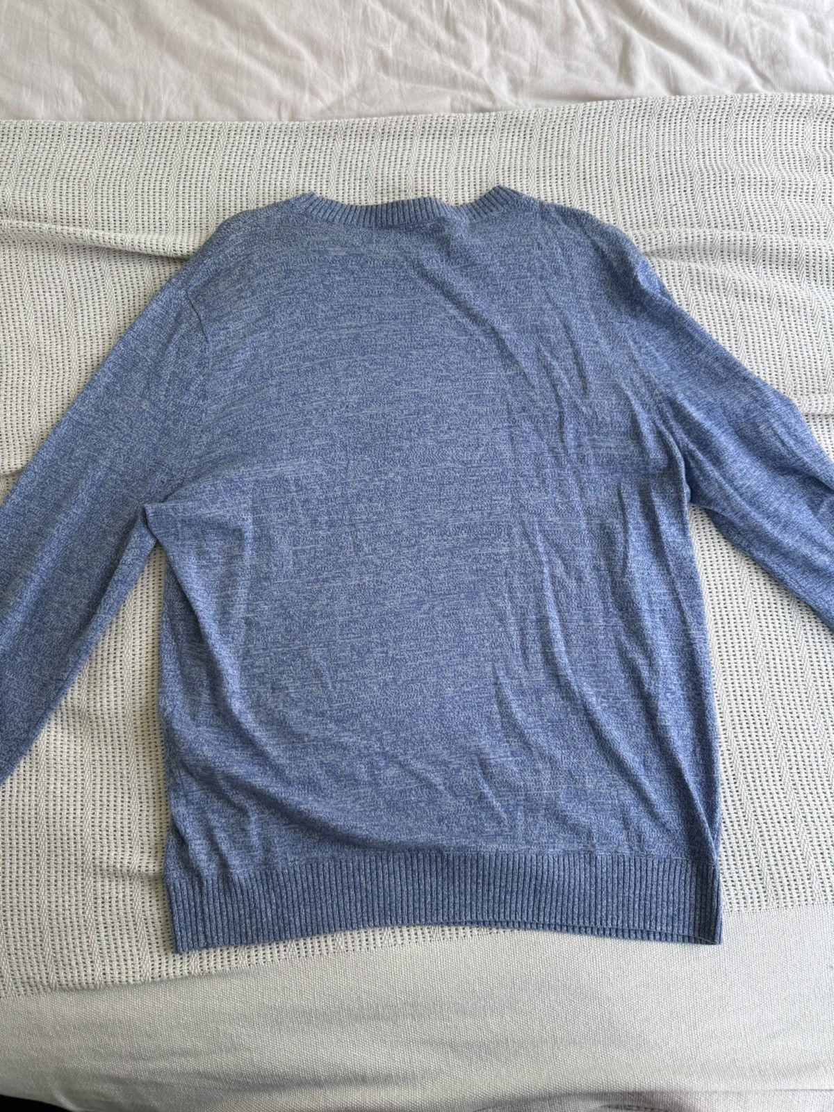 A.P.C. A.P.C Men’s Pullover (L) (Blue/White) Size US L / EU 52-54 / 3 - 5 Thumbnail