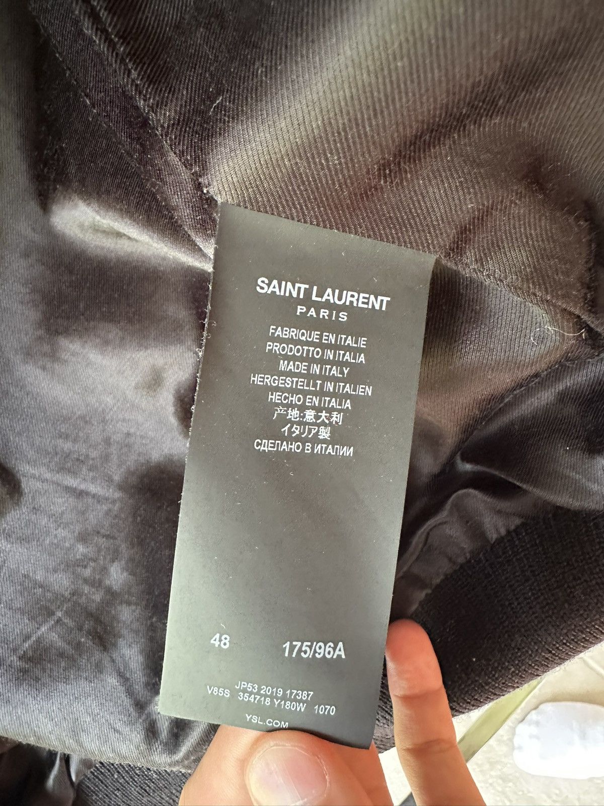 Saint Laurent Paris Teddy jacket Size US M / EU 48-50 / 2 - 10 Thumbnail
