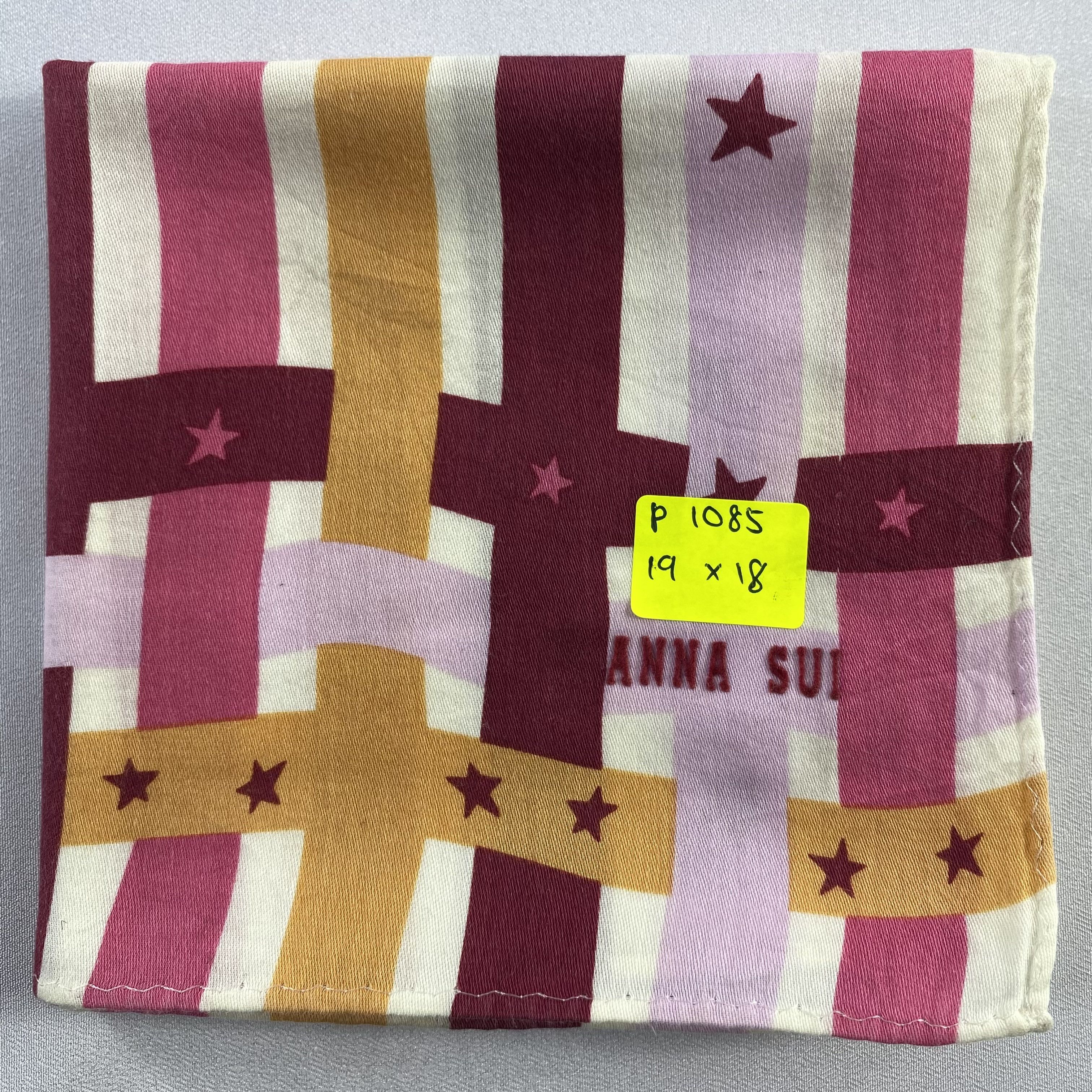 Vintage Anna Sui Bandana/ Handkerchief / Neckerchief-P1085 Size ONE SIZE - 6 Thumbnail