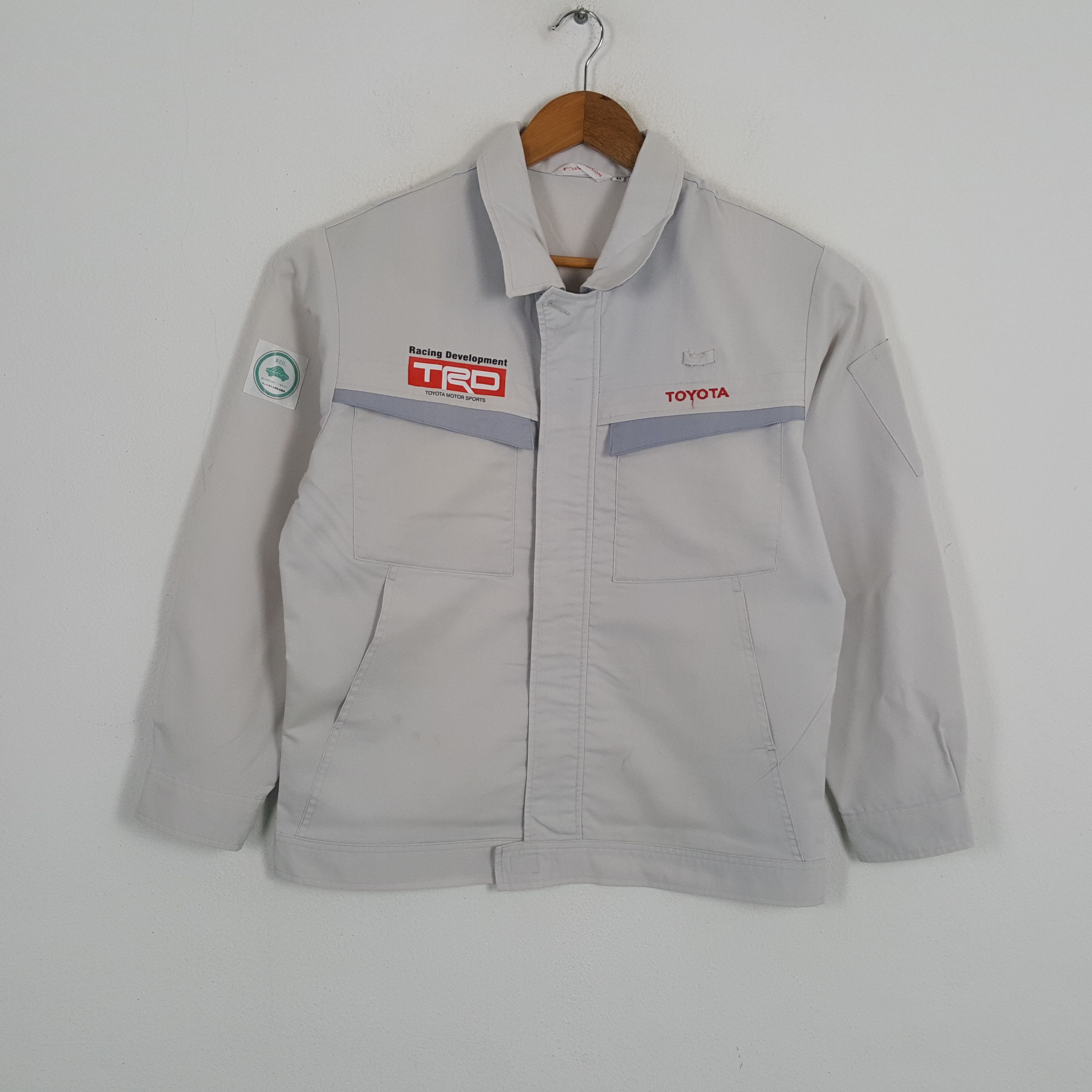 Japanese Brand × Vintage Vintage TRD TOYOTA MOTORSPORT Japanese Racing Custom Jacket Size US M / EU 48-50 / 2 - 3 Thumbnail