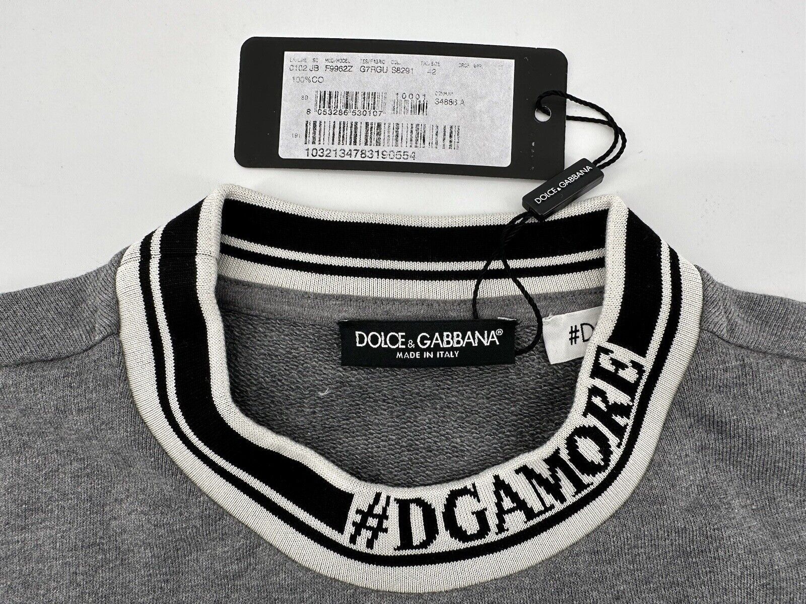 Dolce & Gabbana New Dolce & Gabbana Sweatshirt size-IT-42 / Size M / US 6-8 / IT 42-44 - 7 Thumbnail