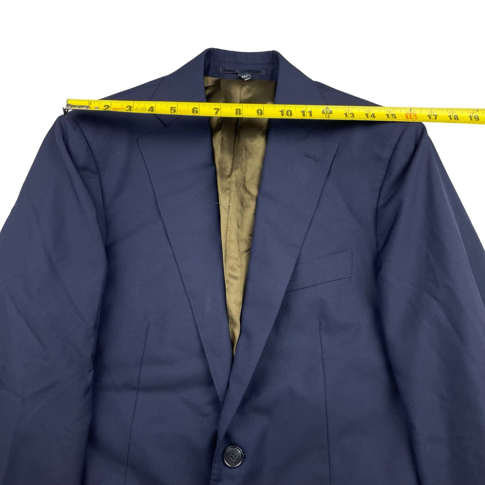 Suitsupply Suitsupply Men's Lazio Super 110's 100% Wool 2-Button Blazer Size 36S - 11 Thumbnail