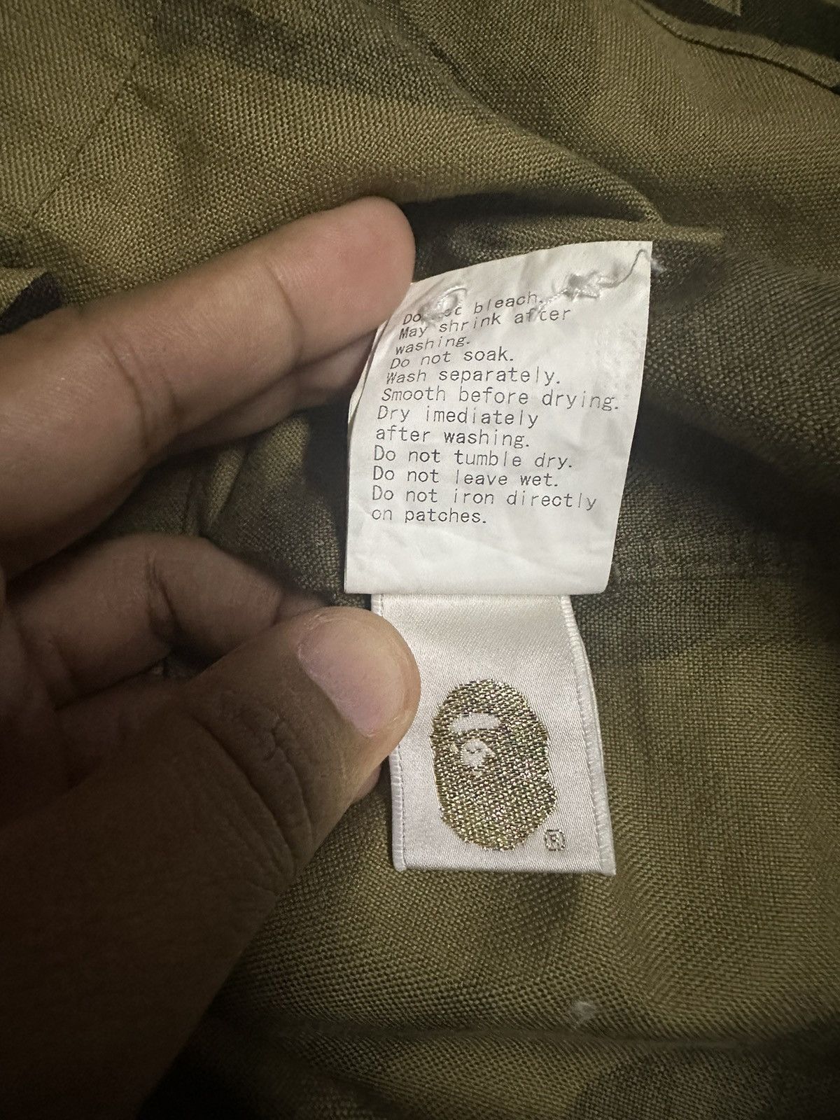 Bape A Bathing Ape Bape Button Up Camo Long Sleeve Size US M / EU 48-50 / 2 - 11 Thumbnail