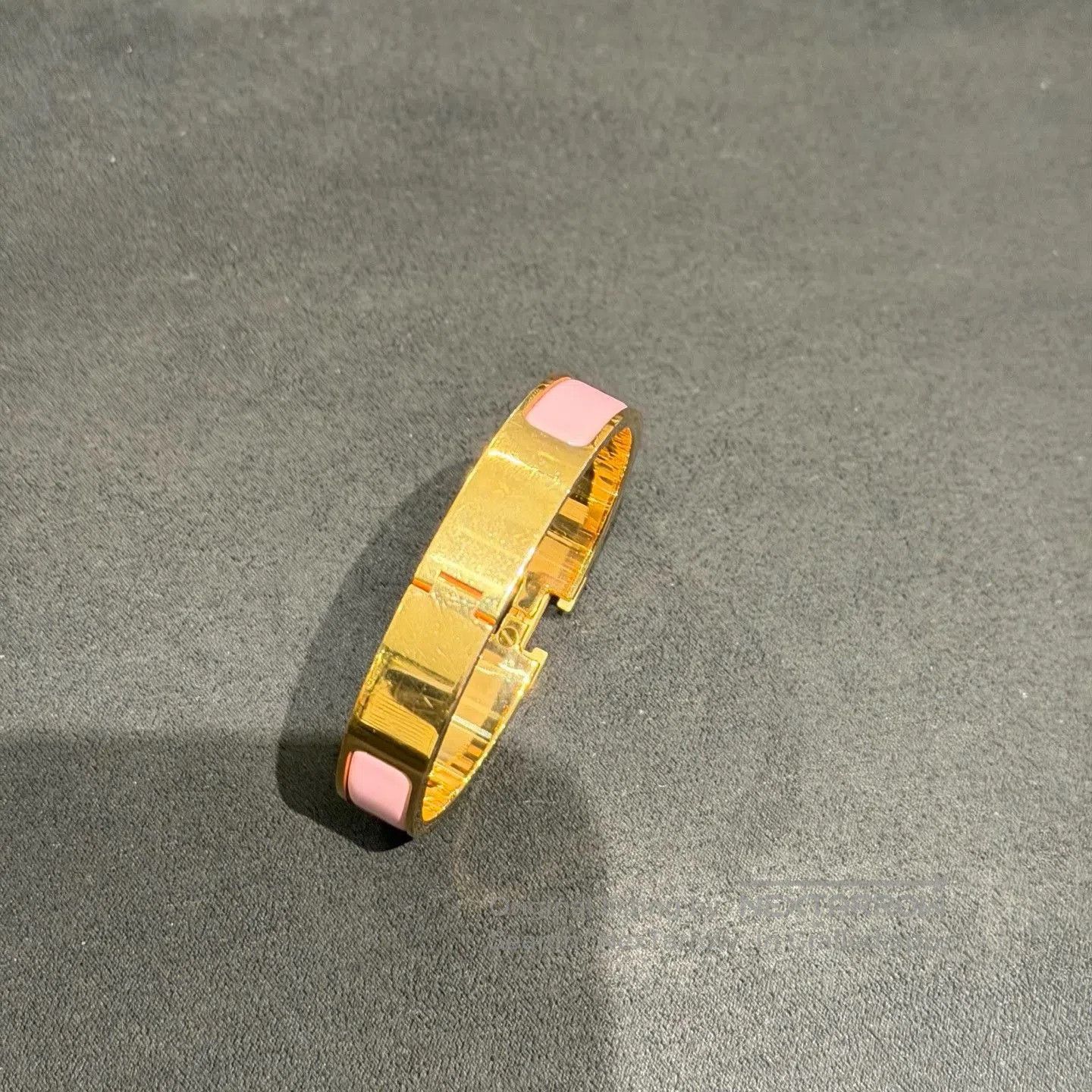 Hermes HERMES Clic H Enamel Bracelet. Size ONE SIZE - 3 Thumbnail