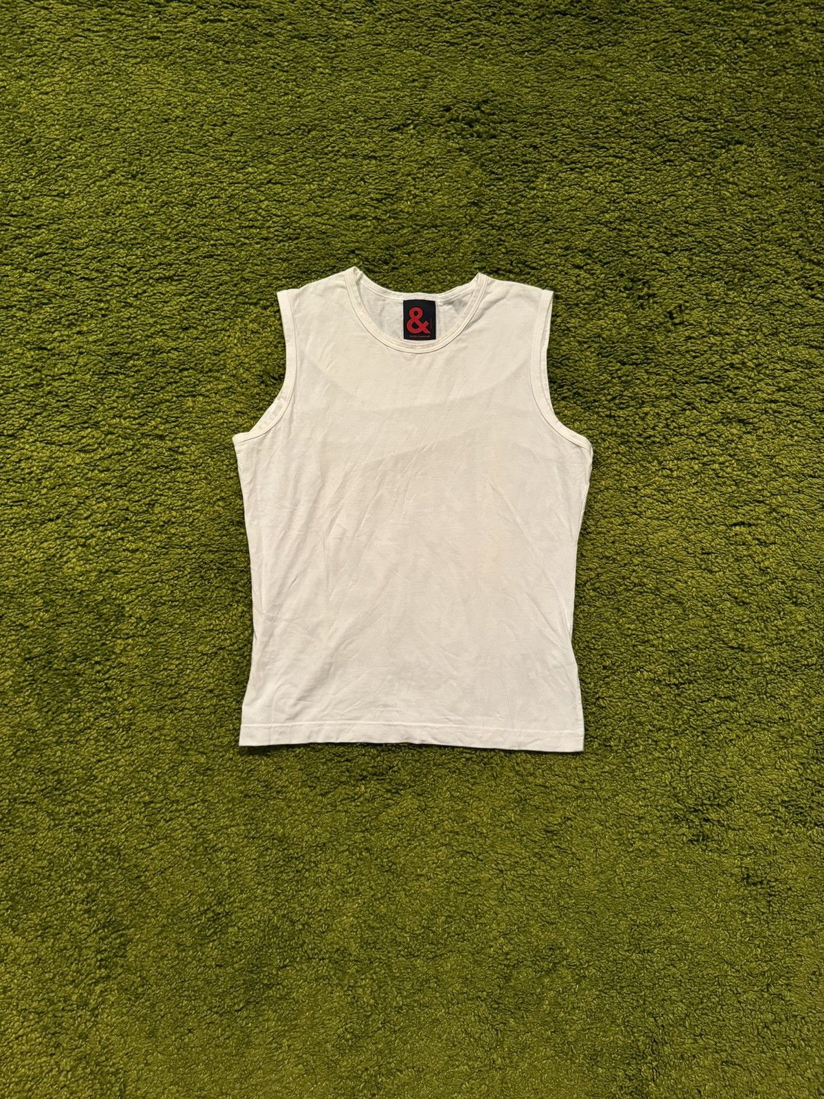 Designer × Dolce & Gabbana × Vintage Dolce & Gabbana D&G vintage 2000s minimalist tank top Y2K Size S / US 4 / IT 40 - 1 Thumbnail