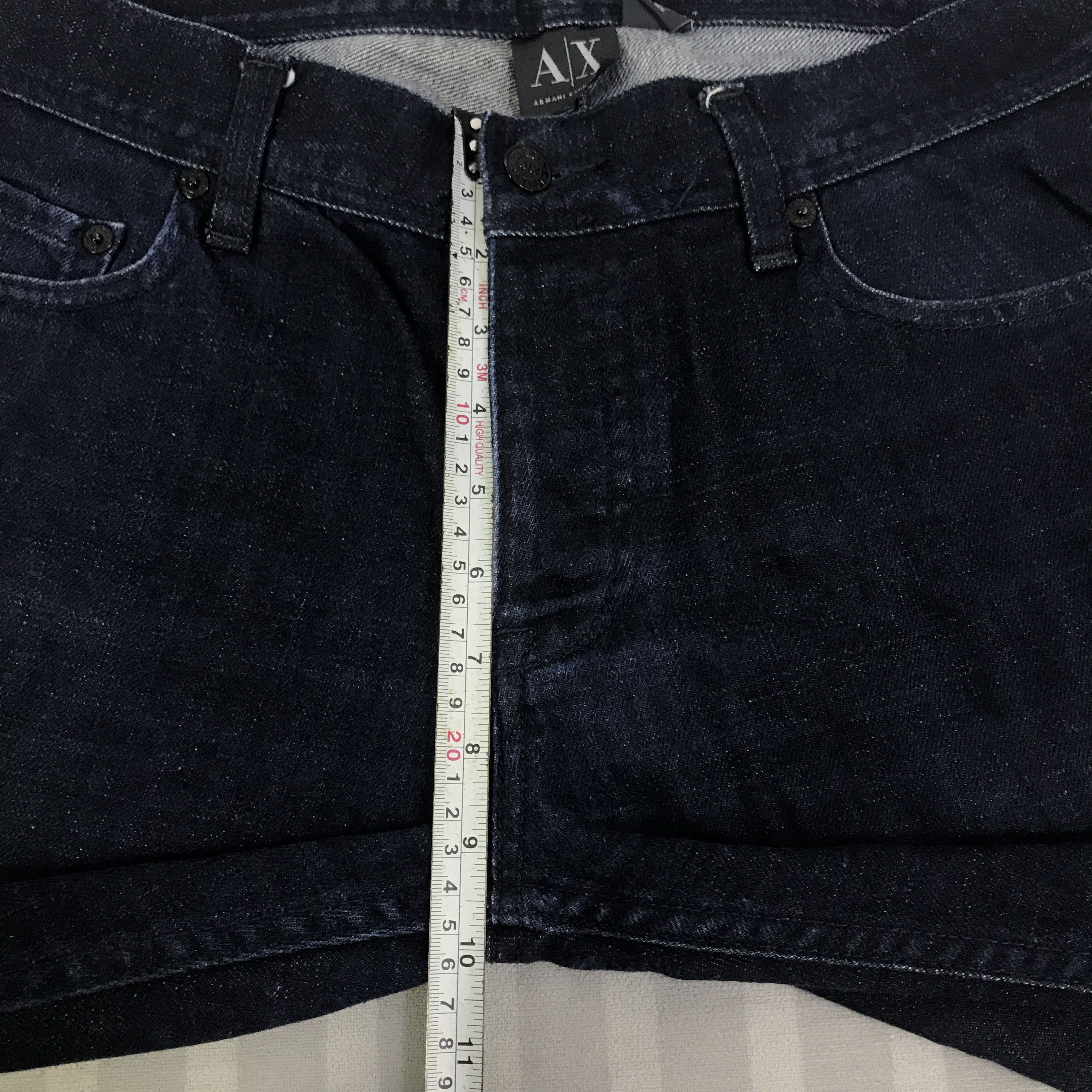 Armani Exchange Vintage Armani Exchange Blue Denim Jeans pants K130B1 Size US 32 / EU 48 - 8 Thumbnail