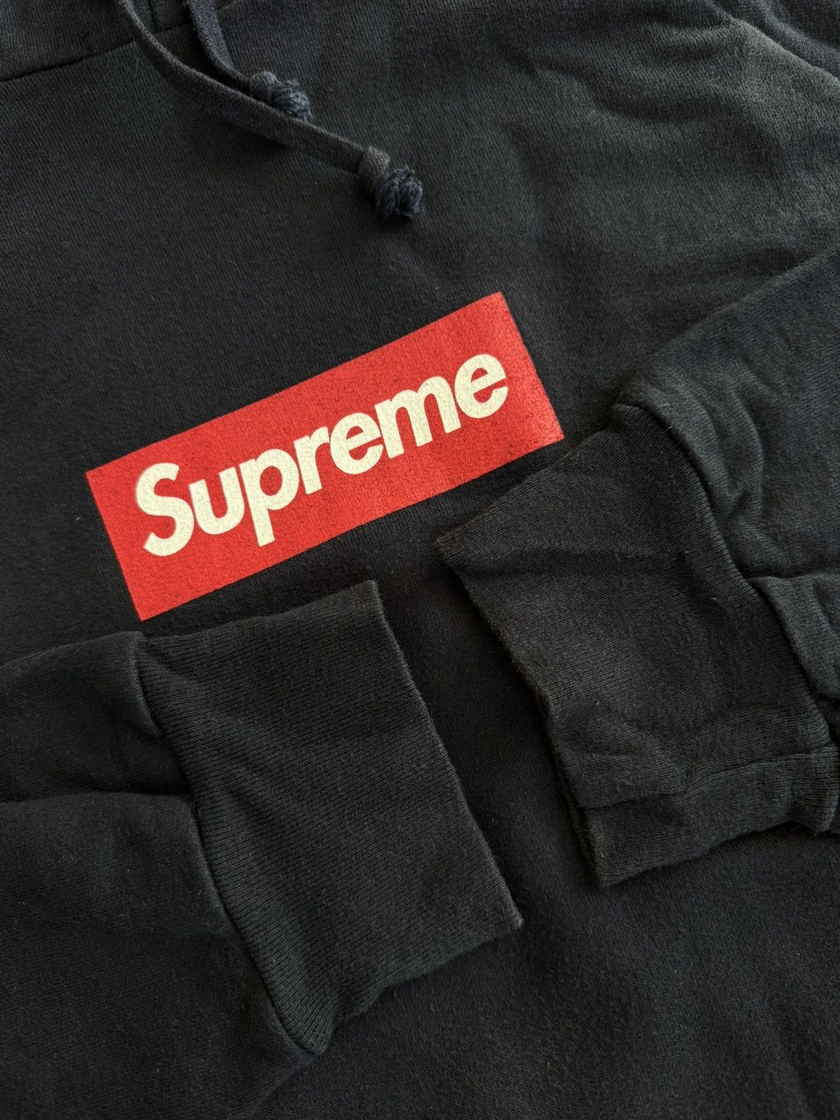 Supreme Supreme Navy Screenprint Box Logo 2006 Size US XL / EU 56 / 4 - 2 Thumbnail