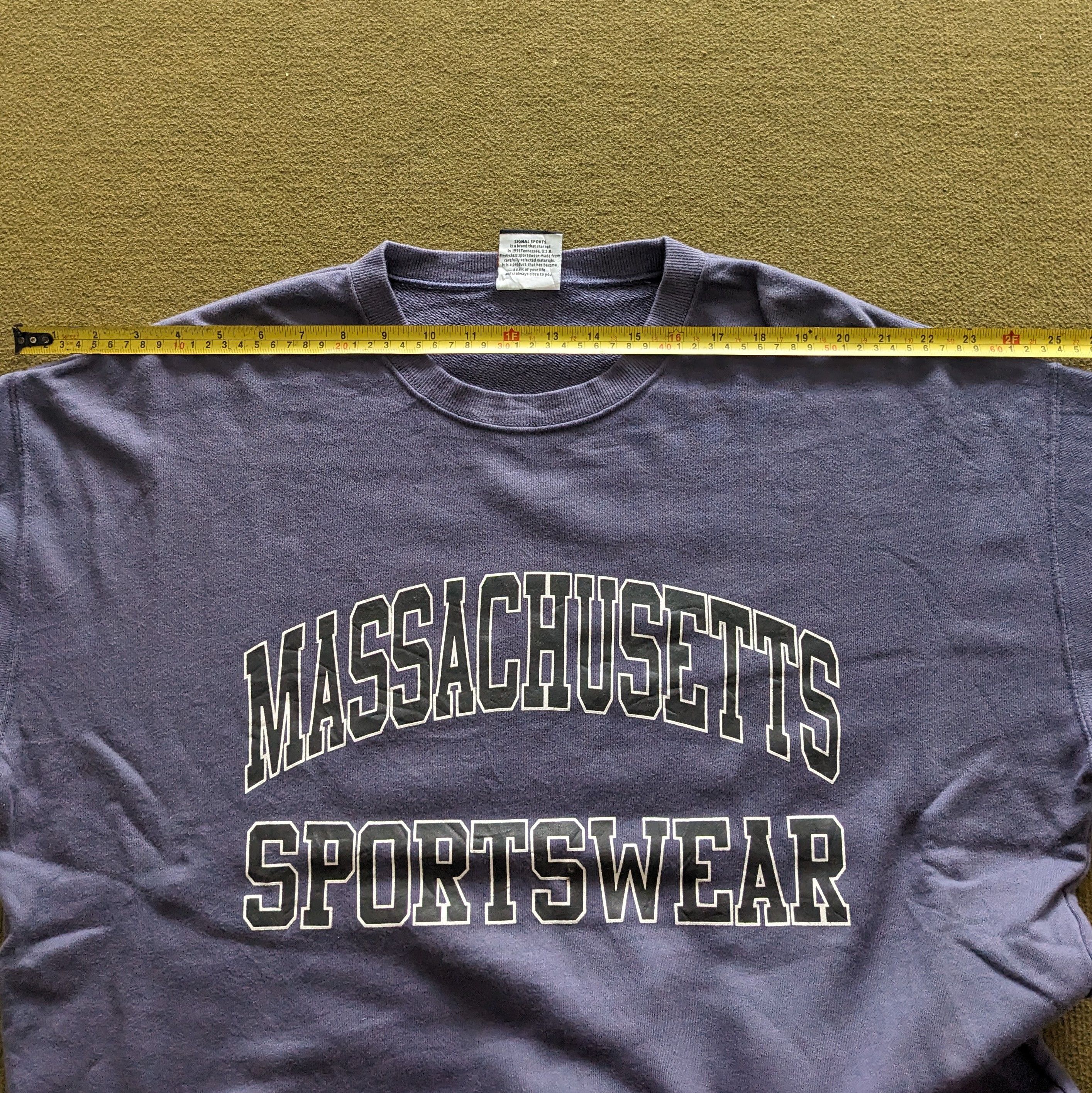 Other Vintage MASSACHUSETTS SPORTSWEAR University Sweatshirt Size US M / EU 48-50 / 2 - 4 Thumbnail