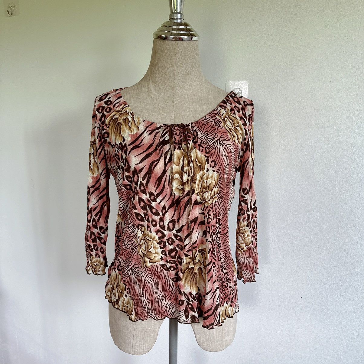 Other Vintage mesh Blouse Size M / US 6-8 / IT 42-44 - 2 Thumbnail