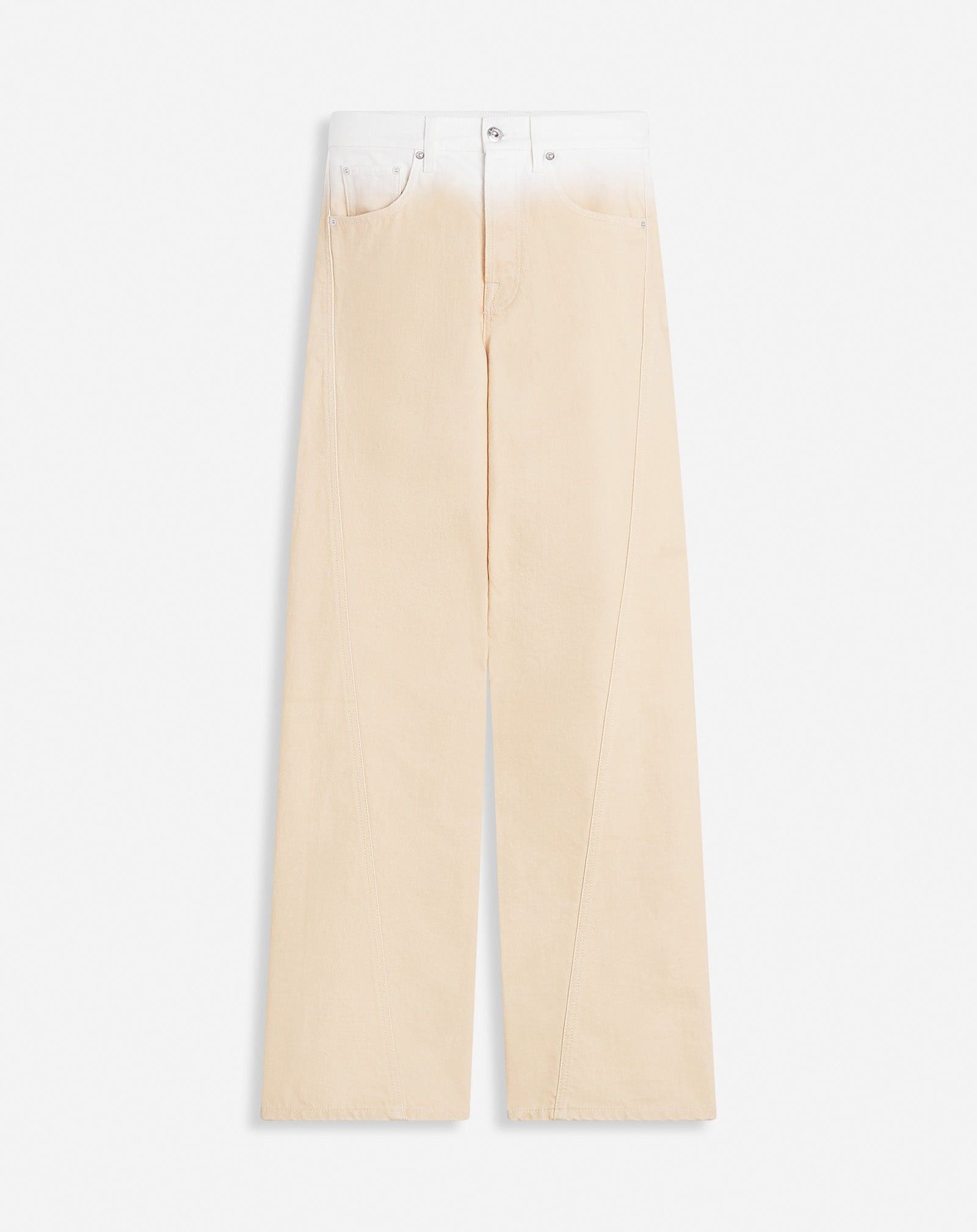 Lanvin o1mle0426 Twisted Pants With A Gradient Effect Size US 30 / EU 46 - 1 Thumbnail
