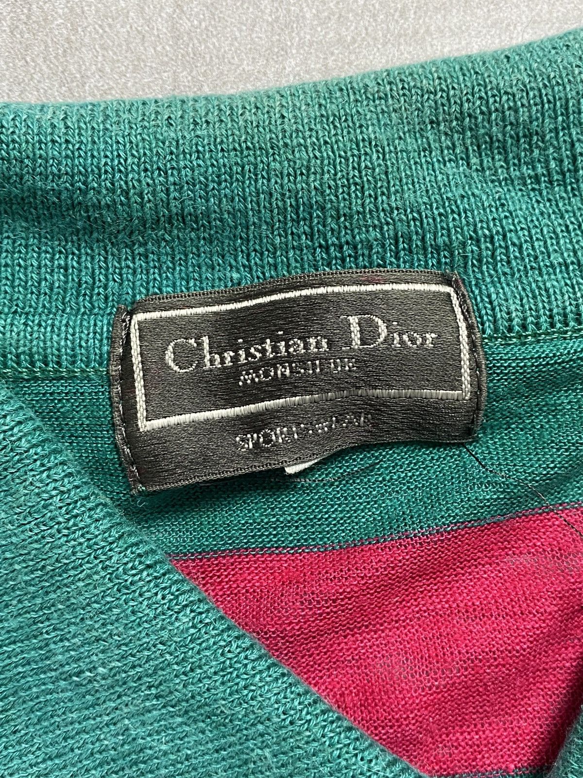 Christian Dior Monsieur Vintage Cristian Dior Polo Shirt Size US M / EU 48-50 / 2 - 6 Thumbnail