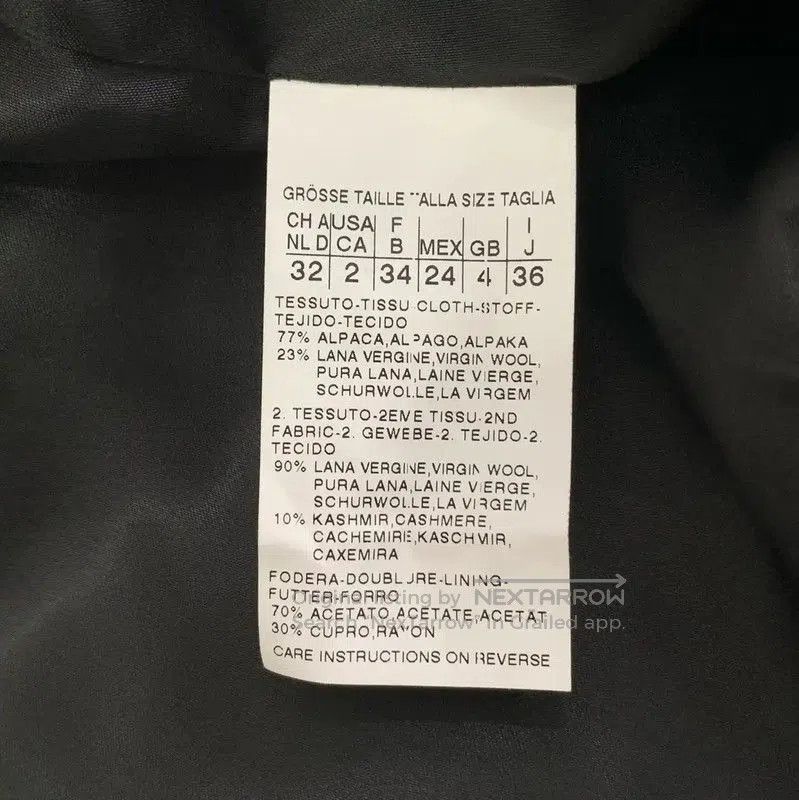 Max Mara MaxMara Black Wool Women's Coat . Size XS / US 0-2 / IT 36-38 - 6 Thumbnail