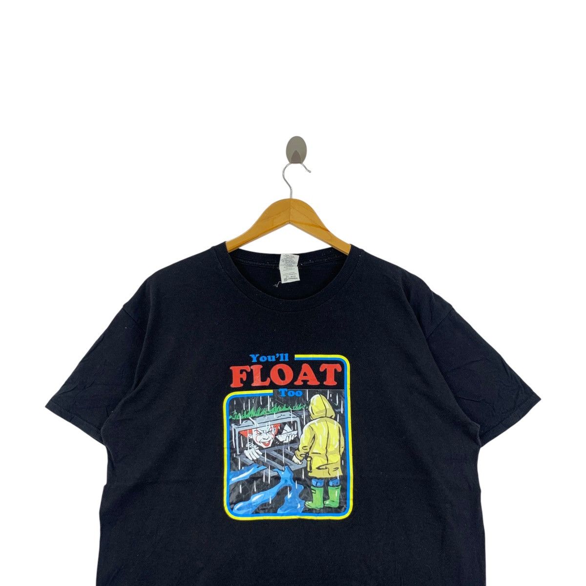 Gildan IT MOVIE FILM You’ll Float Too Scene Horror Tee Shirt Size XXL / US 16-18 / IT 52-54 - 2 Thumbnail