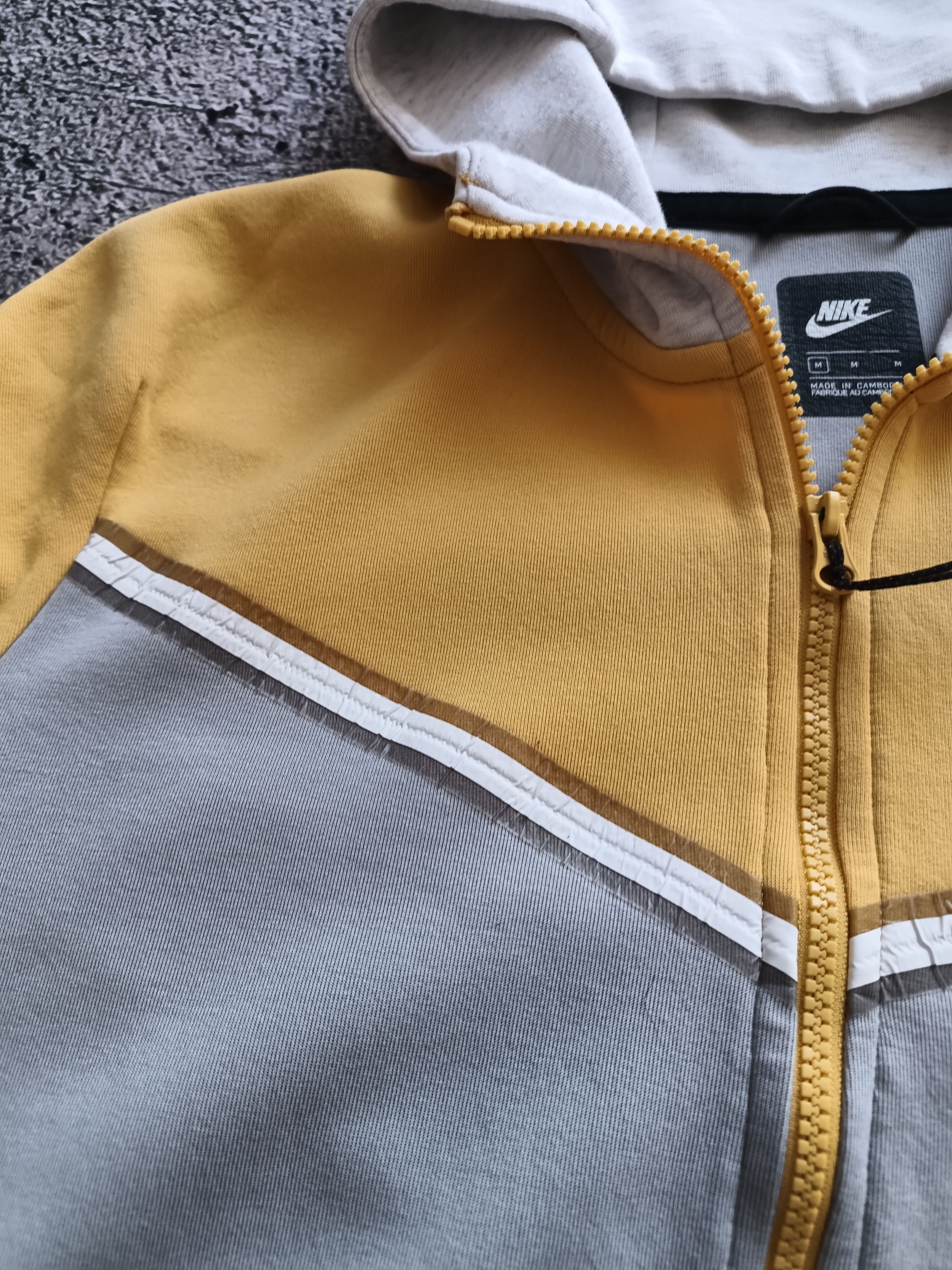 Nike × Vintage Nike Tech Fleece Zip Hoodie Drill Y2K Size US M / EU 48-50 / 2 - 3 Thumbnail