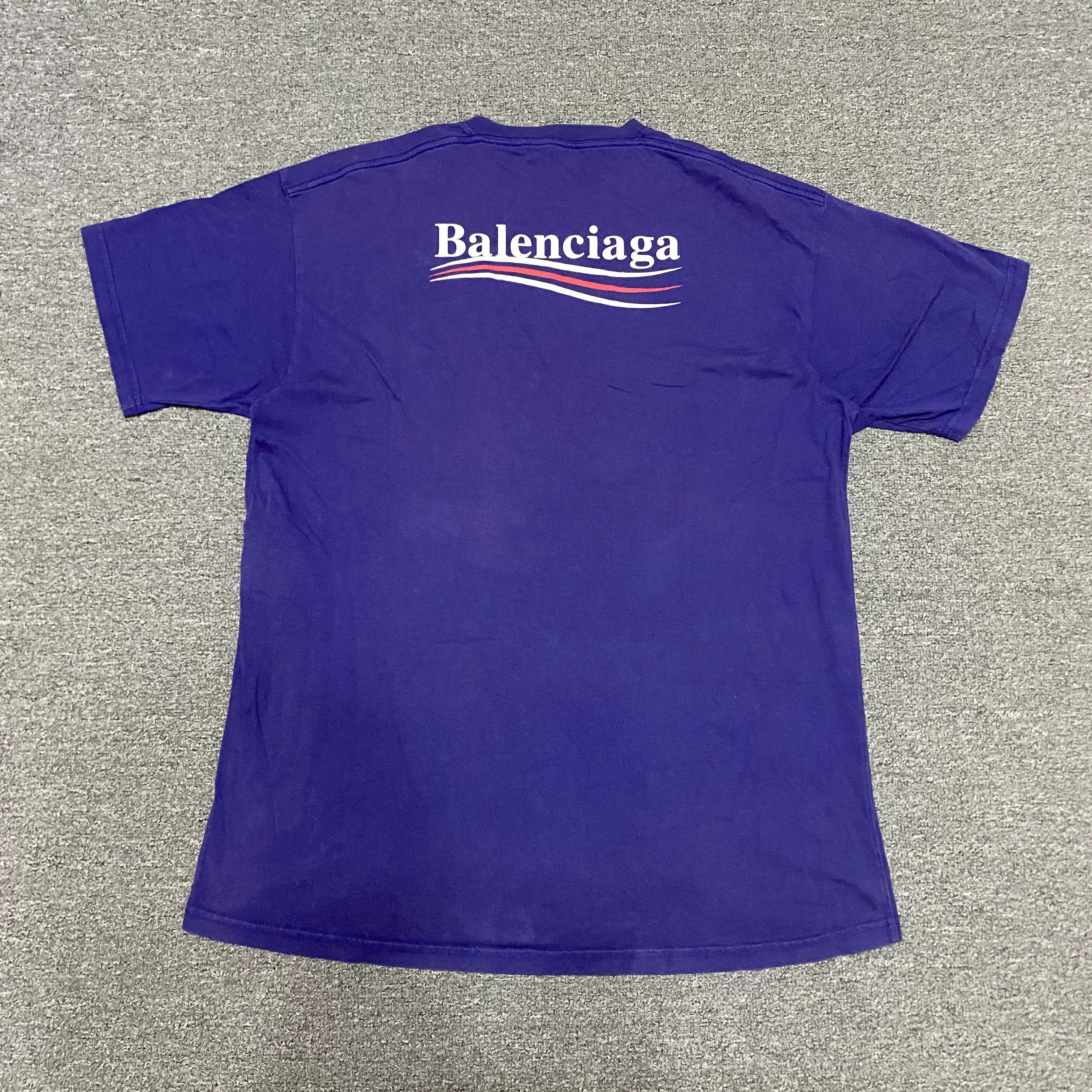 Balenciaga BALENCIAGA Wave Short Sleeve Size US XS / EU 42 / 0 - 1 Thumbnail