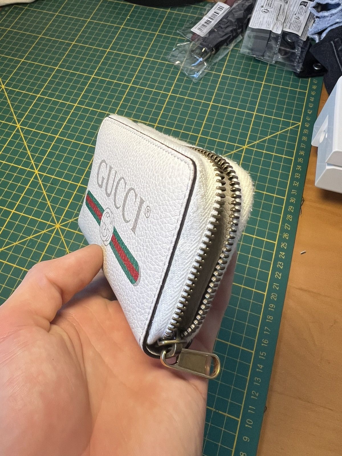 Gucci Vintage Gucci classic logo small wallet Size ONE SIZE - 12 Thumbnail