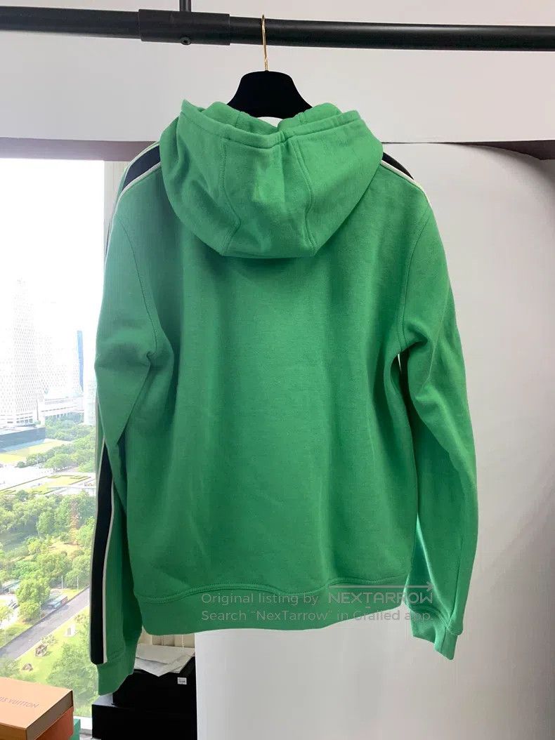 Hermes Hermes Green Hooded Zip-Up Sweatshirt Size US M / EU 48-50 / 2 - 2 Thumbnail