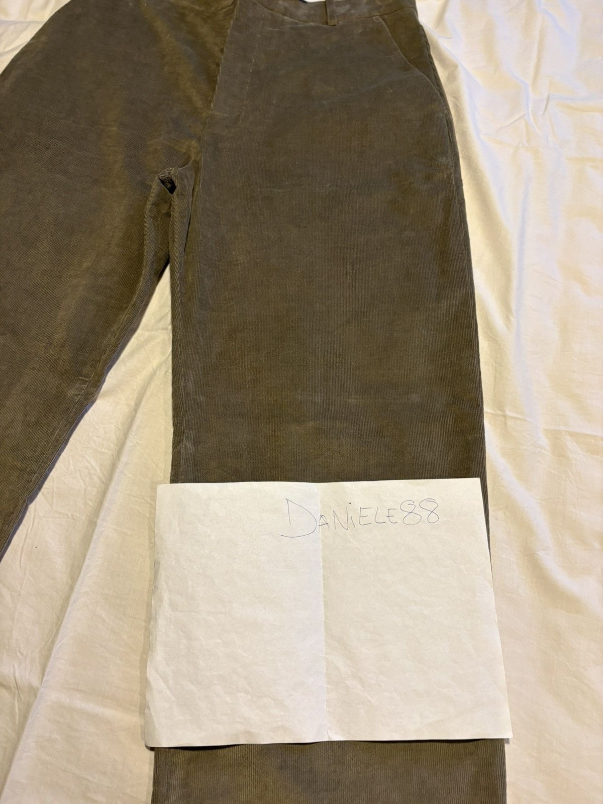 Studio Nicholson Studio Nicholson wide leg corduroy trousers. Size US 31 - 4 Thumbnail