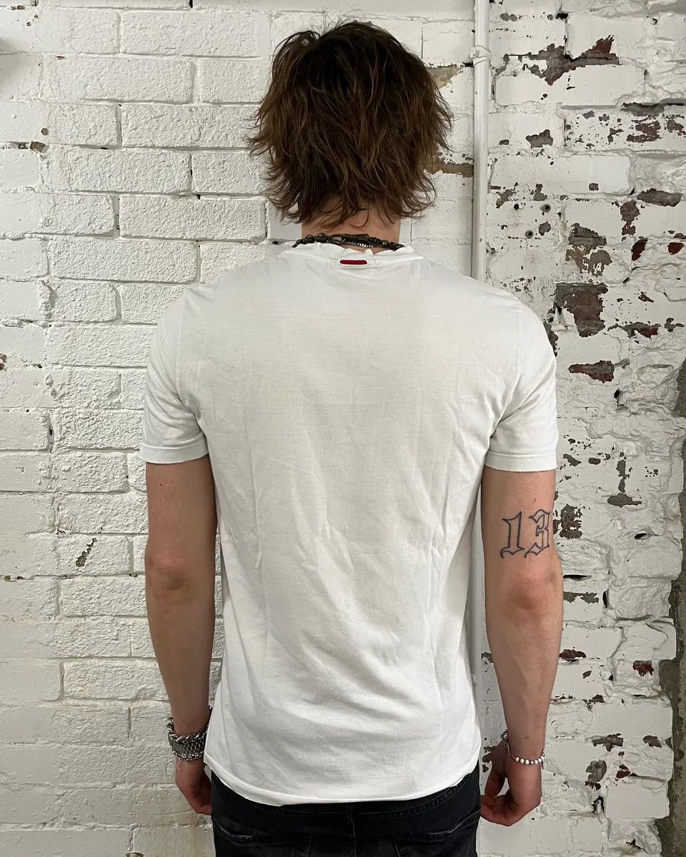 Prada 2000s Prada White Swimmer T-Shirt Size US M / EU 48-50 / 2 - 3 Thumbnail